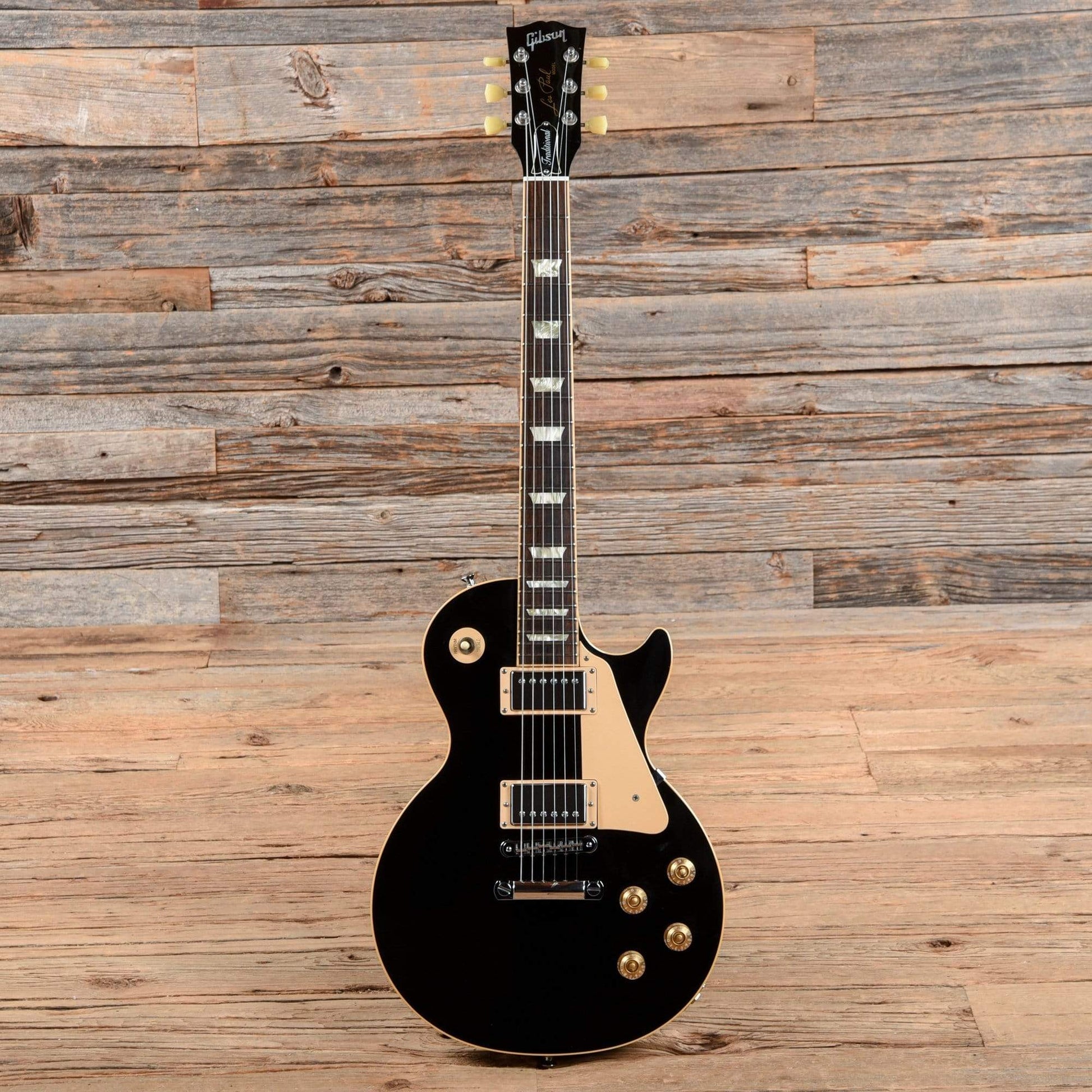 Gibson Les Paul Traditional Ebony 2008 Electric Guitars / Solid Body