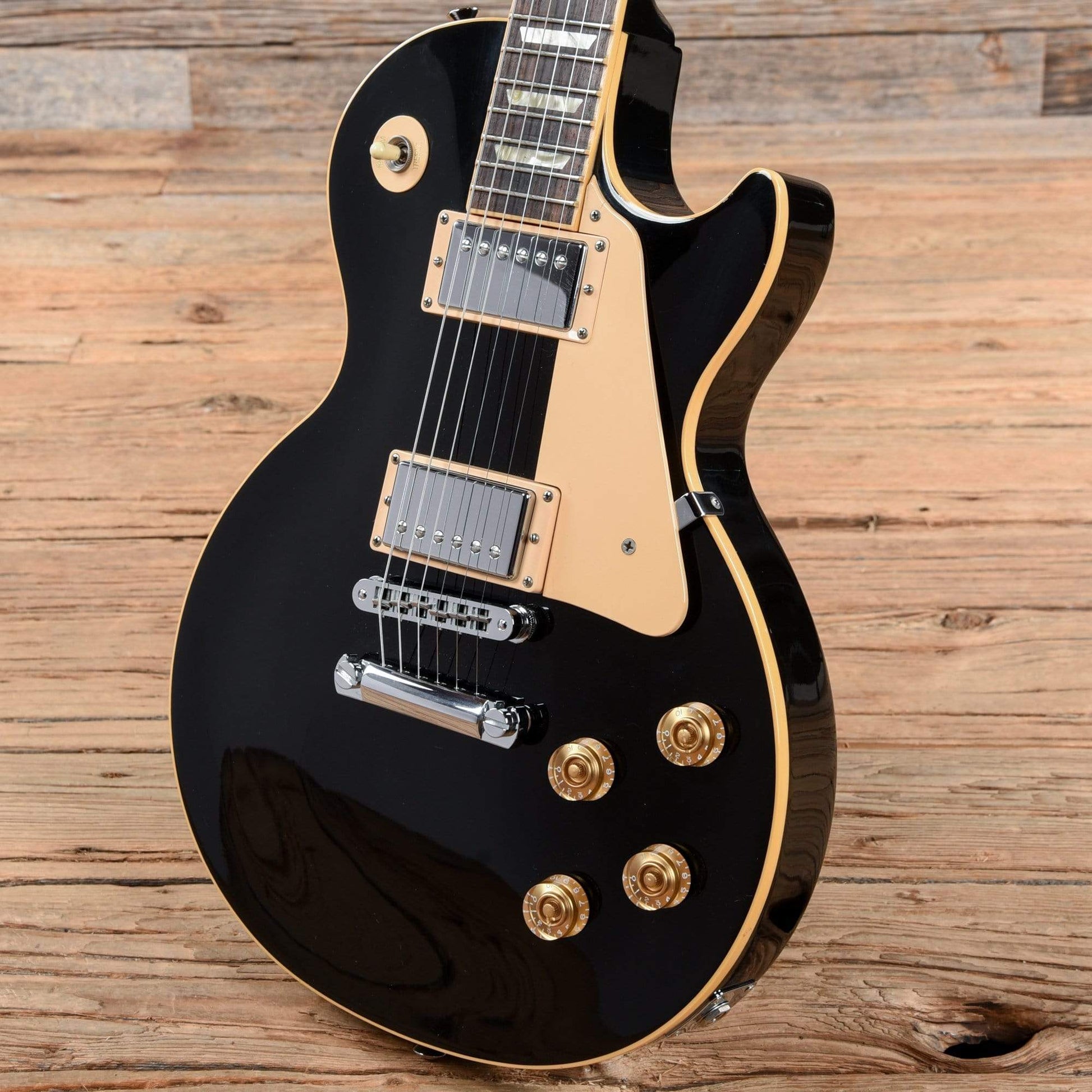 Gibson Les Paul Traditional Ebony 2008 Electric Guitars / Solid Body