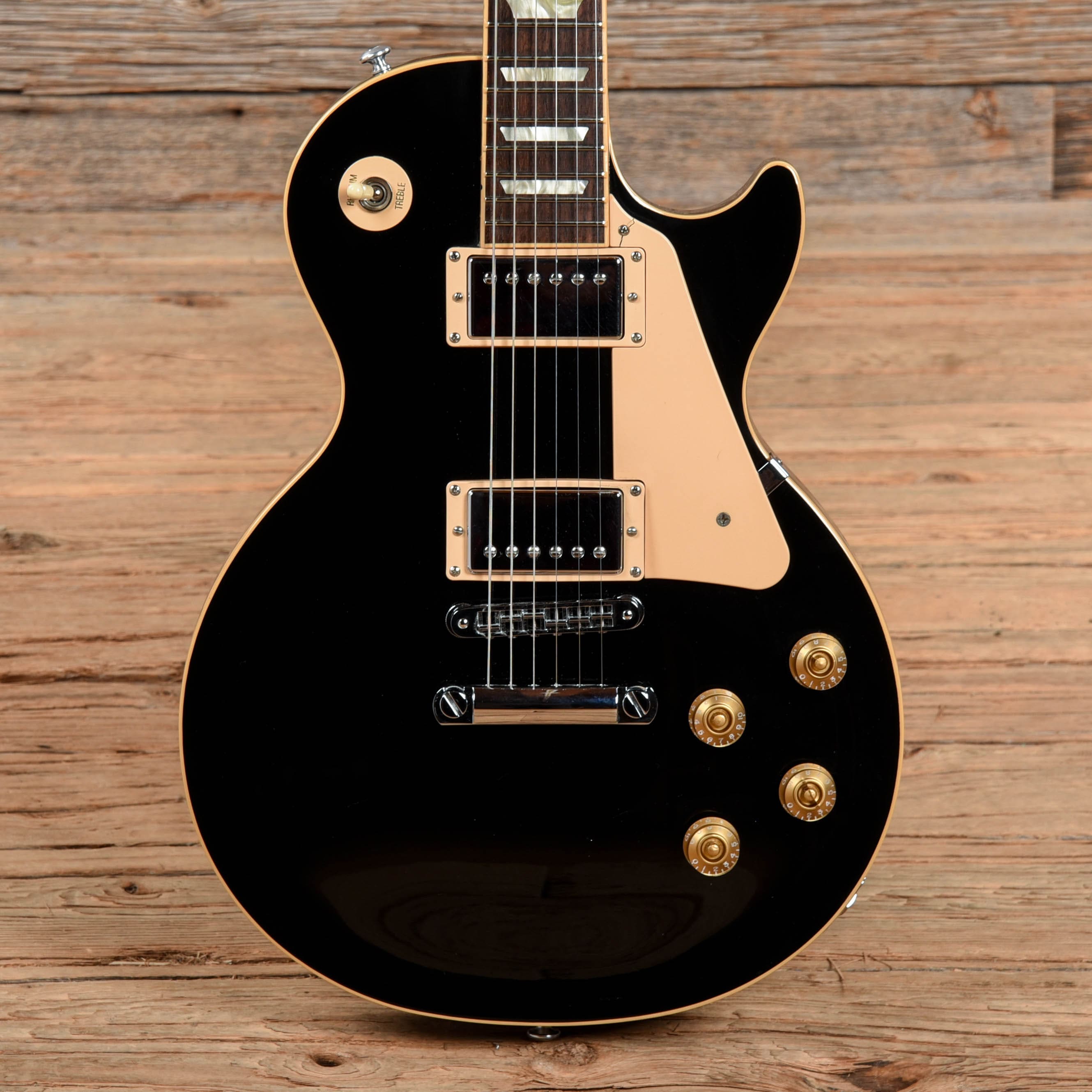 Gibson Les Paul Traditional Ebony 2009 Electric Guitars / Solid Body