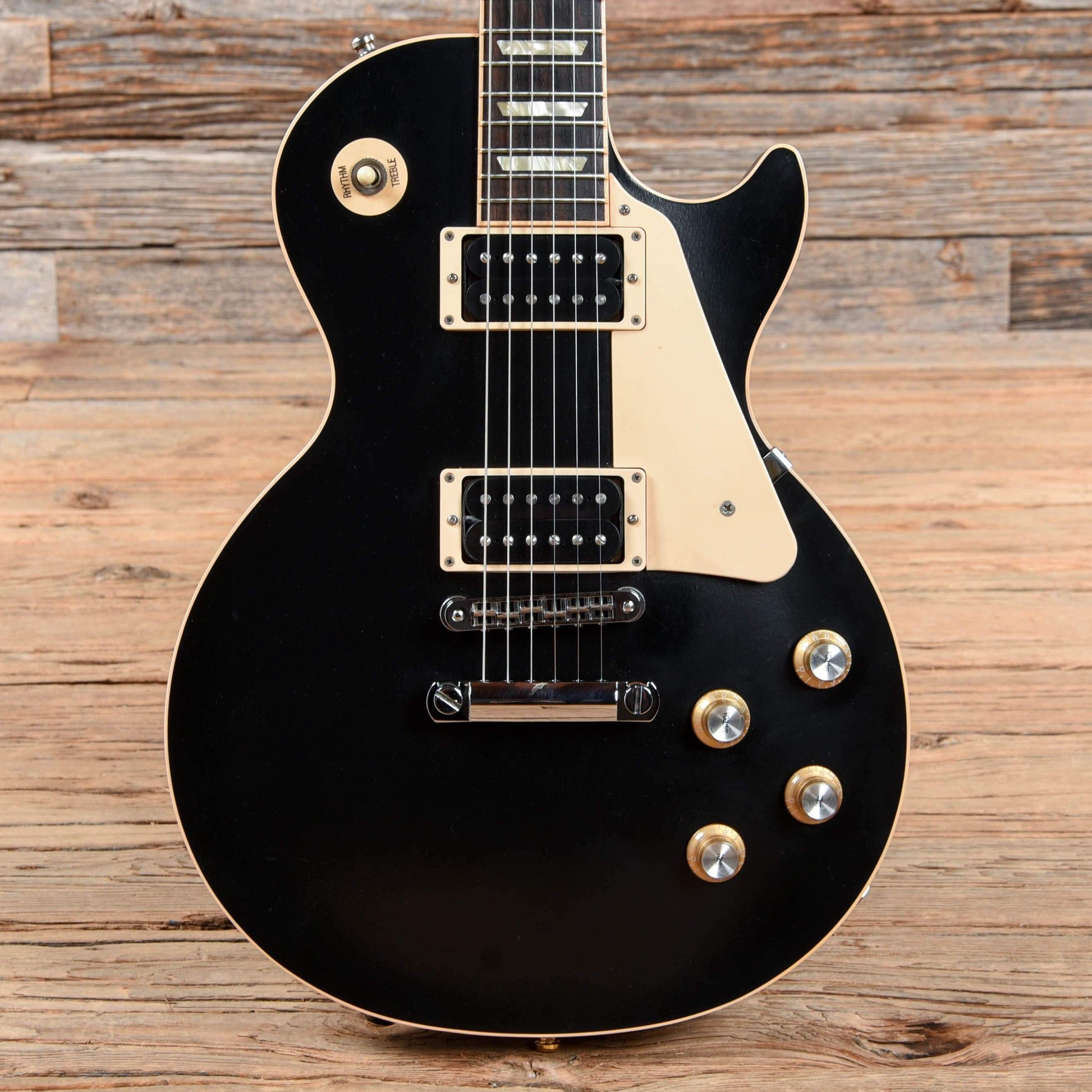 Gibson Les Paul Traditional Ebony 2012 Electric Guitars / Solid Body