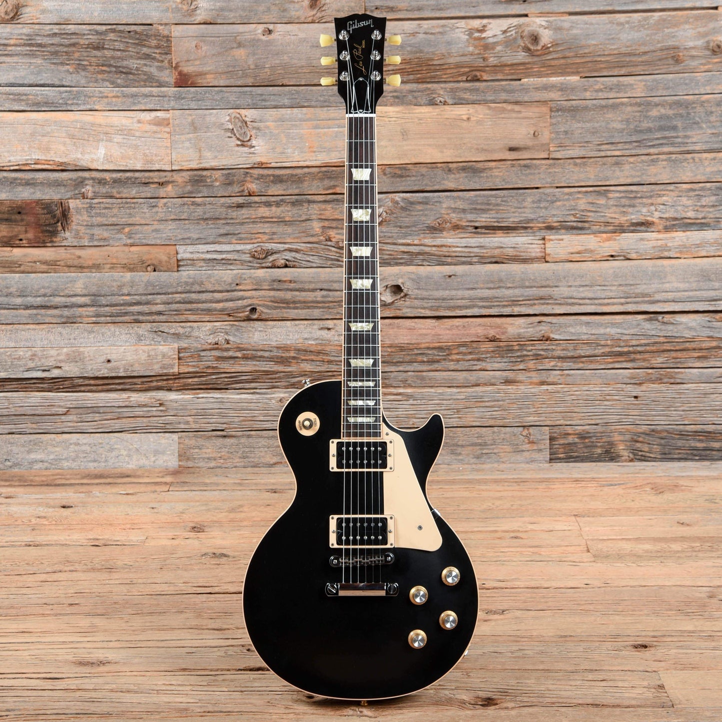 Gibson Les Paul Traditional Ebony 2012 Electric Guitars / Solid Body