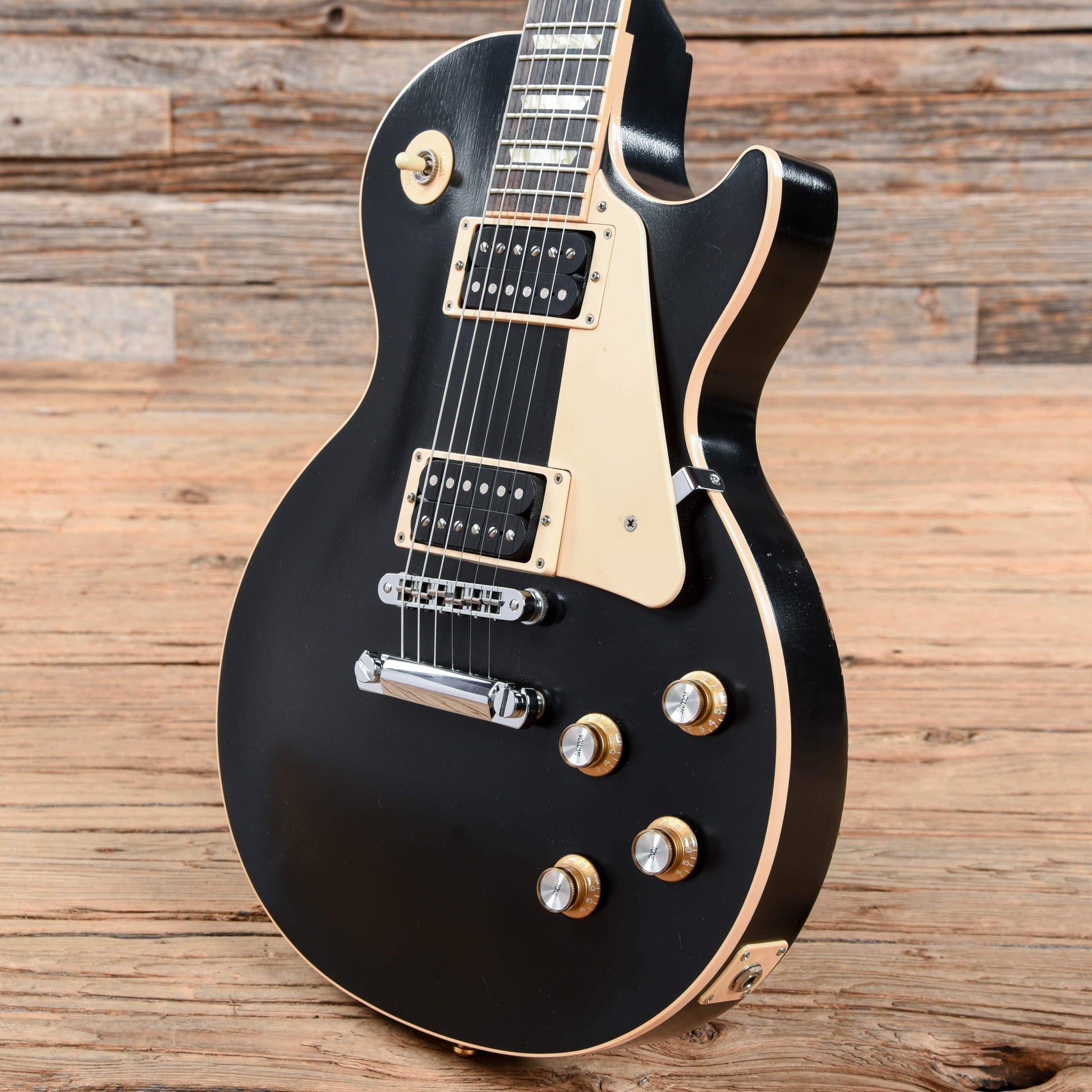 Gibson Les Paul Traditional Ebony 2012 Electric Guitars / Solid Body