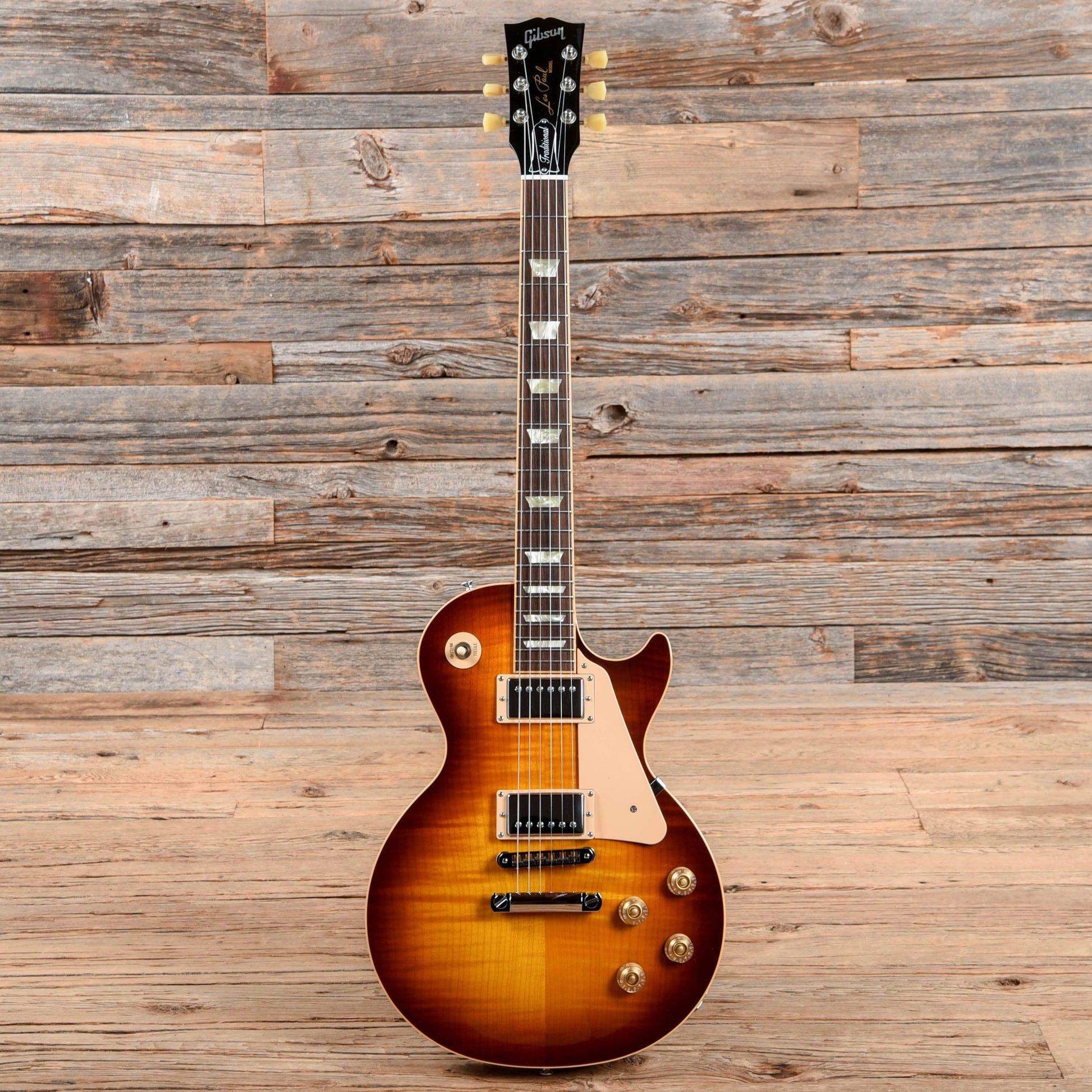 Gibson Les Paul Traditional Iced Tea Burst 2009 Electric Guitars / Solid Body