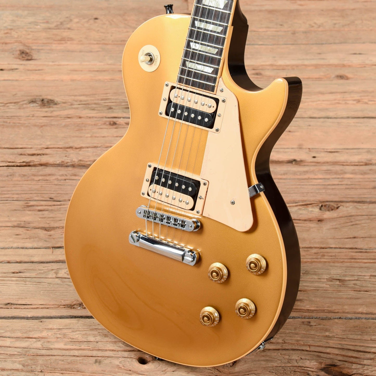 Gibson Les Paul Traditional Pro Exclusive Goldtop 2009 Electric Guitars / Solid Body
