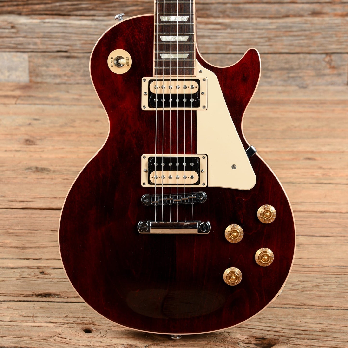 Gibson Les Paul Traditional Pro IV Wine Red 2017 Electric Guitars / Solid Body