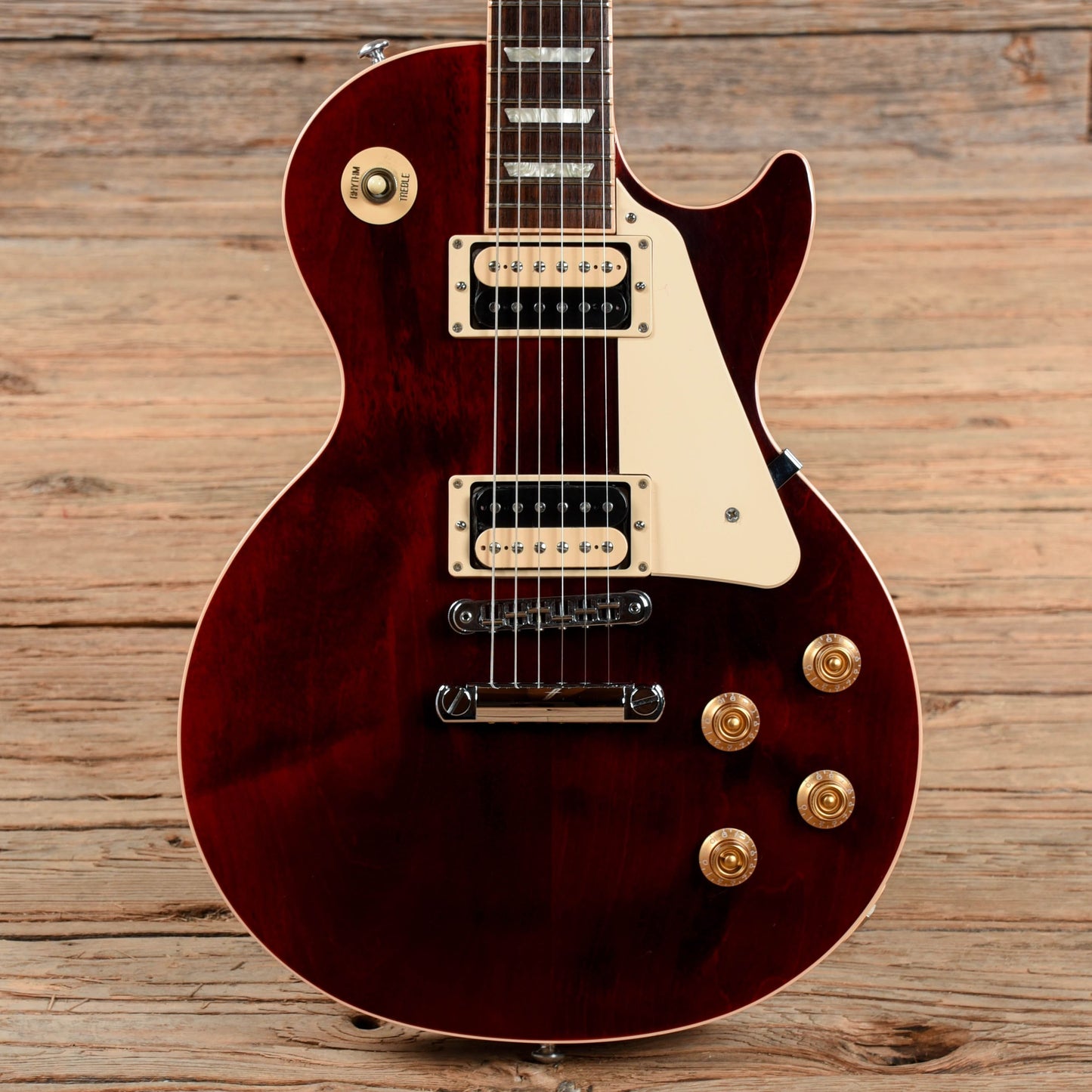 Gibson Les Paul Traditional Pro IV Wine Red 2017 Electric Guitars / Solid Body