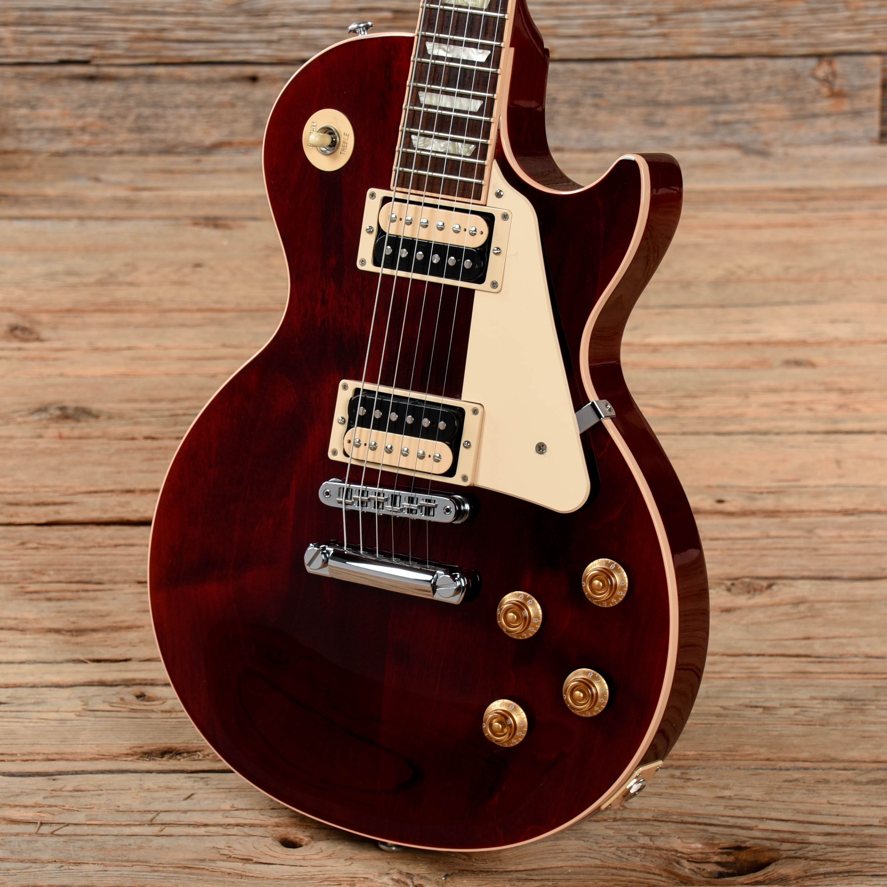 Gibson Les Paul Traditional Pro IV Wine Red 2017 Electric Guitars / Solid Body