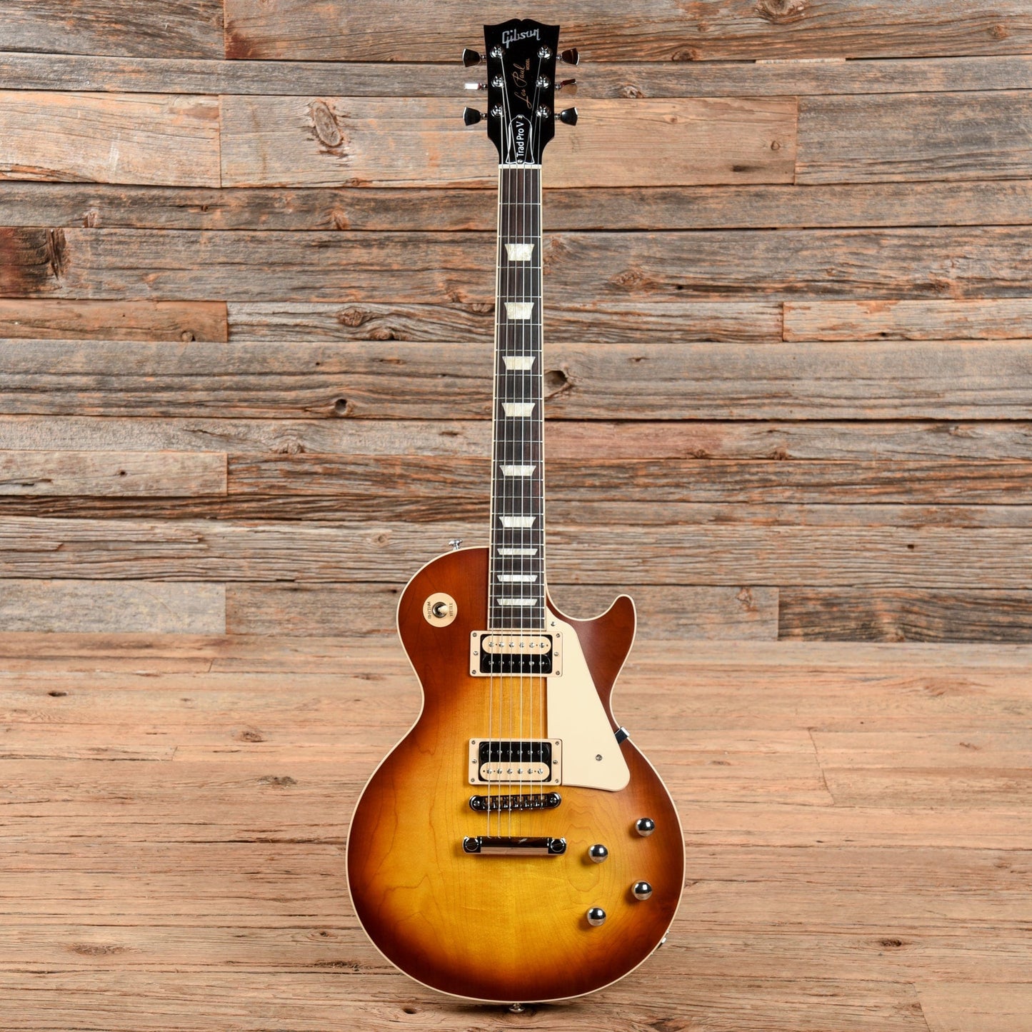 Gibson Les Paul Traditional Pro V Satin Iced Tea 2021 Electric Guitars / Solid Body