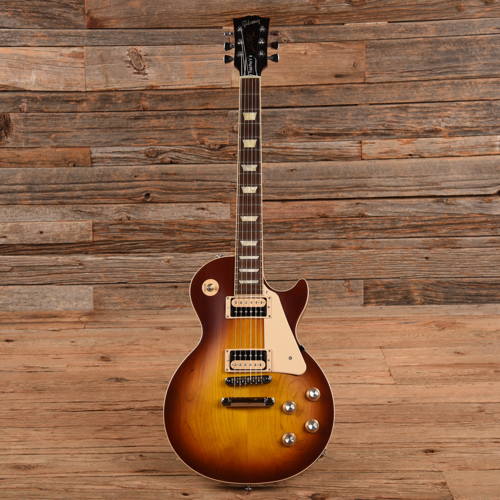 Gibson Les Paul Traditional Pro V Satin Sunburst 2020 Electric Guitars / Solid Body
