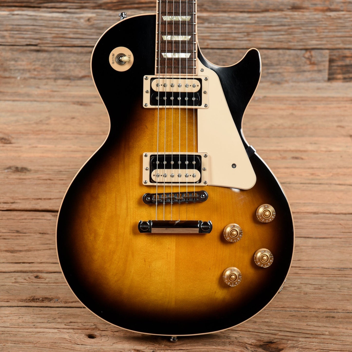 Gibson Les Paul Traditional Pro Vintage Sunburst 2010 Electric Guitars / Solid Body