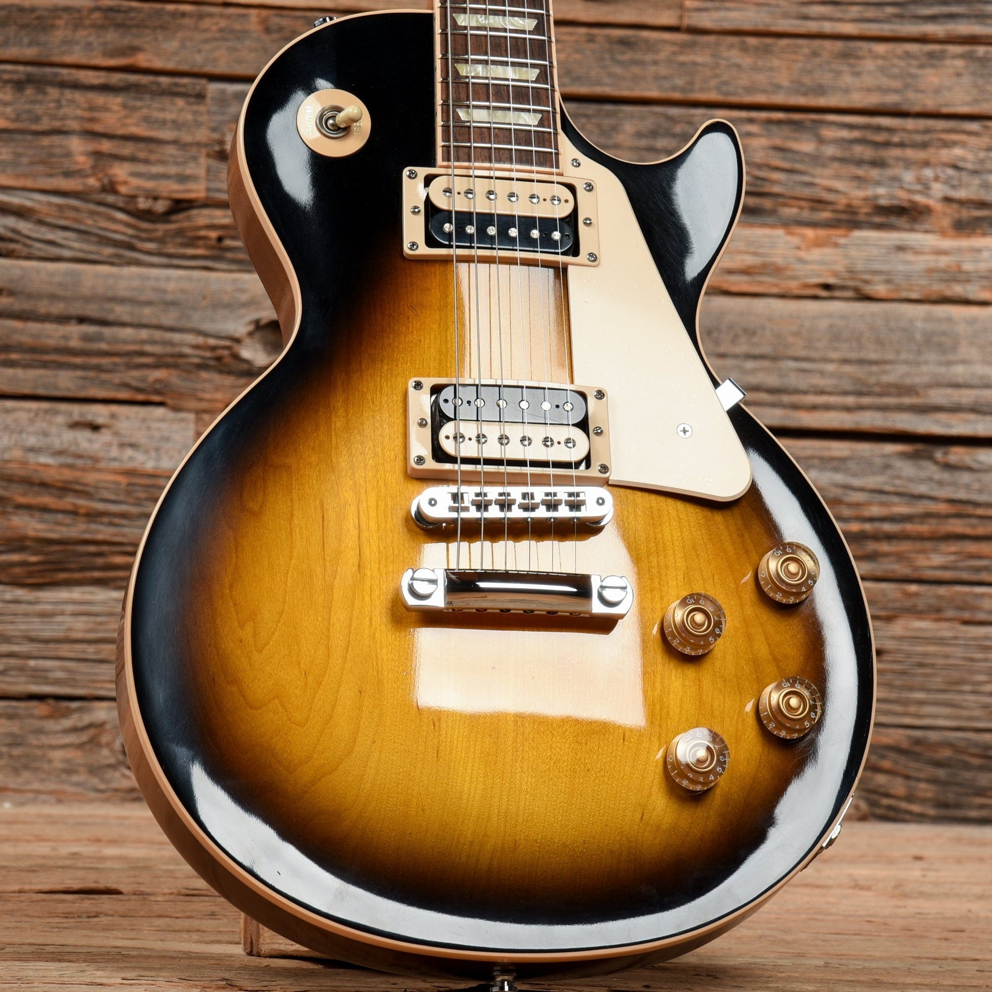 Gibson Les Paul Traditional Pro Vintage Sunburst 2010 Electric Guitars / Solid Body