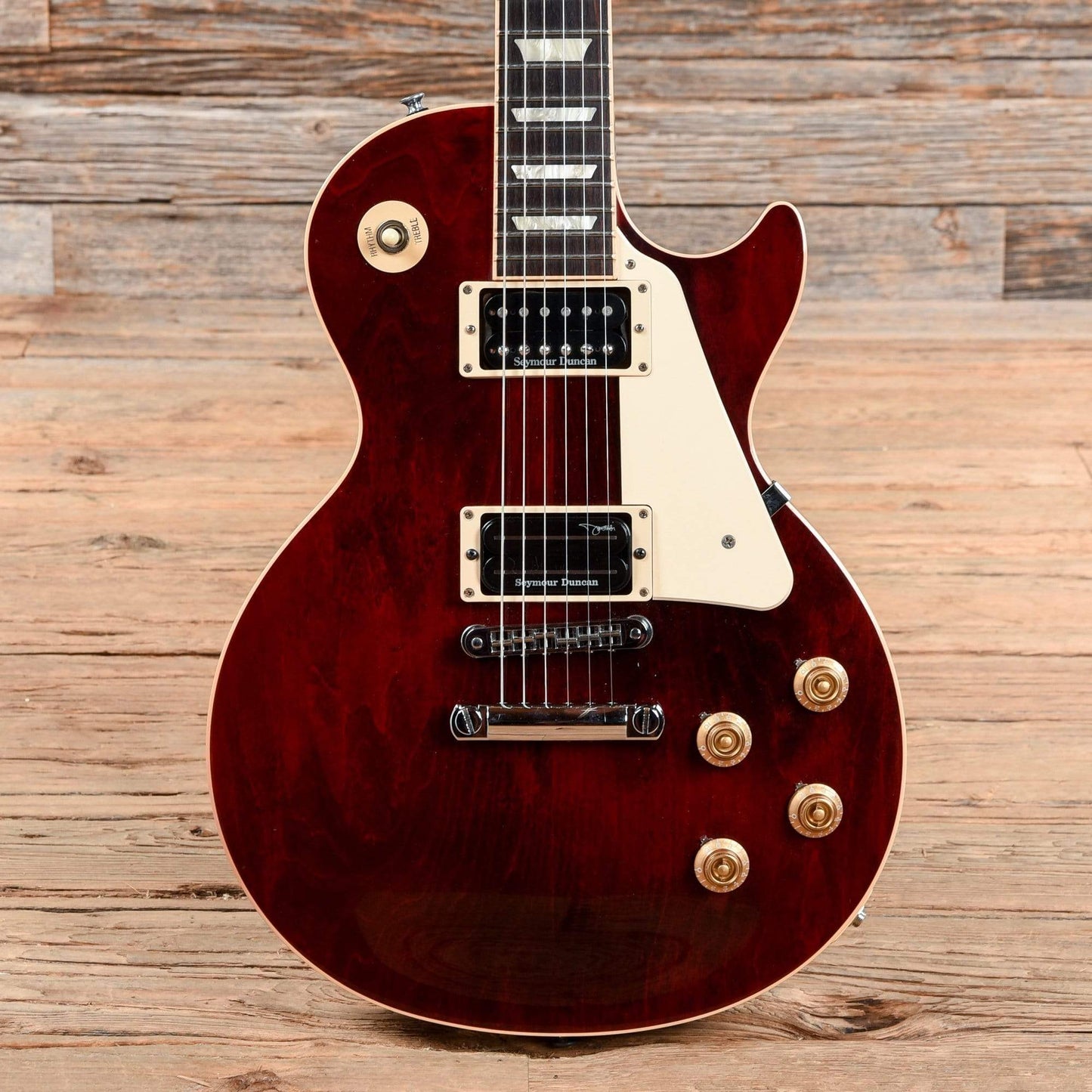 Gibson Les Paul Traditional Pro Wine Red 2015 Electric Guitars / Solid Body