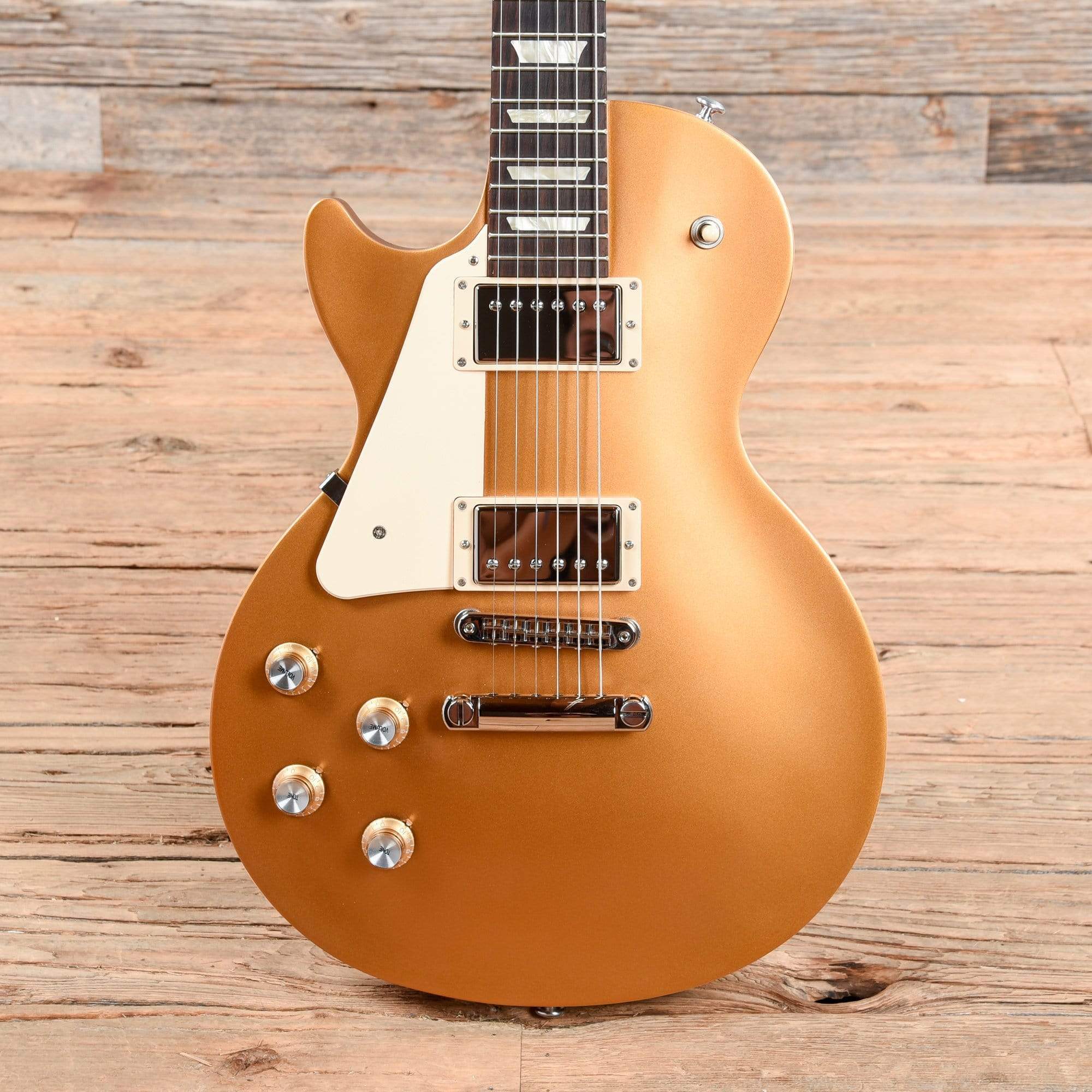 Gibson Les Paul Tribute Satin Goldtop 2017 LEFTY Electric Guitars / Solid Body