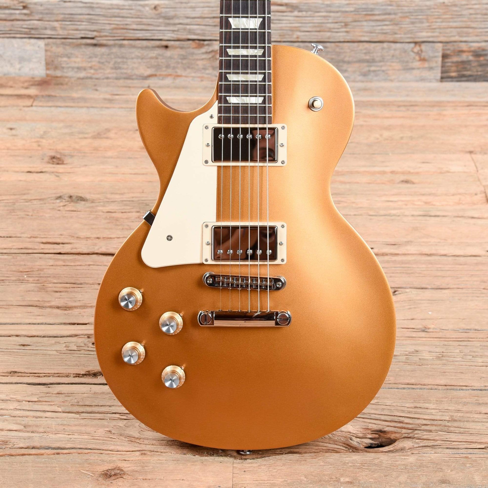 Gibson Les Paul Tribute Satin Goldtop 2017 LEFTY Electric Guitars / Solid Body