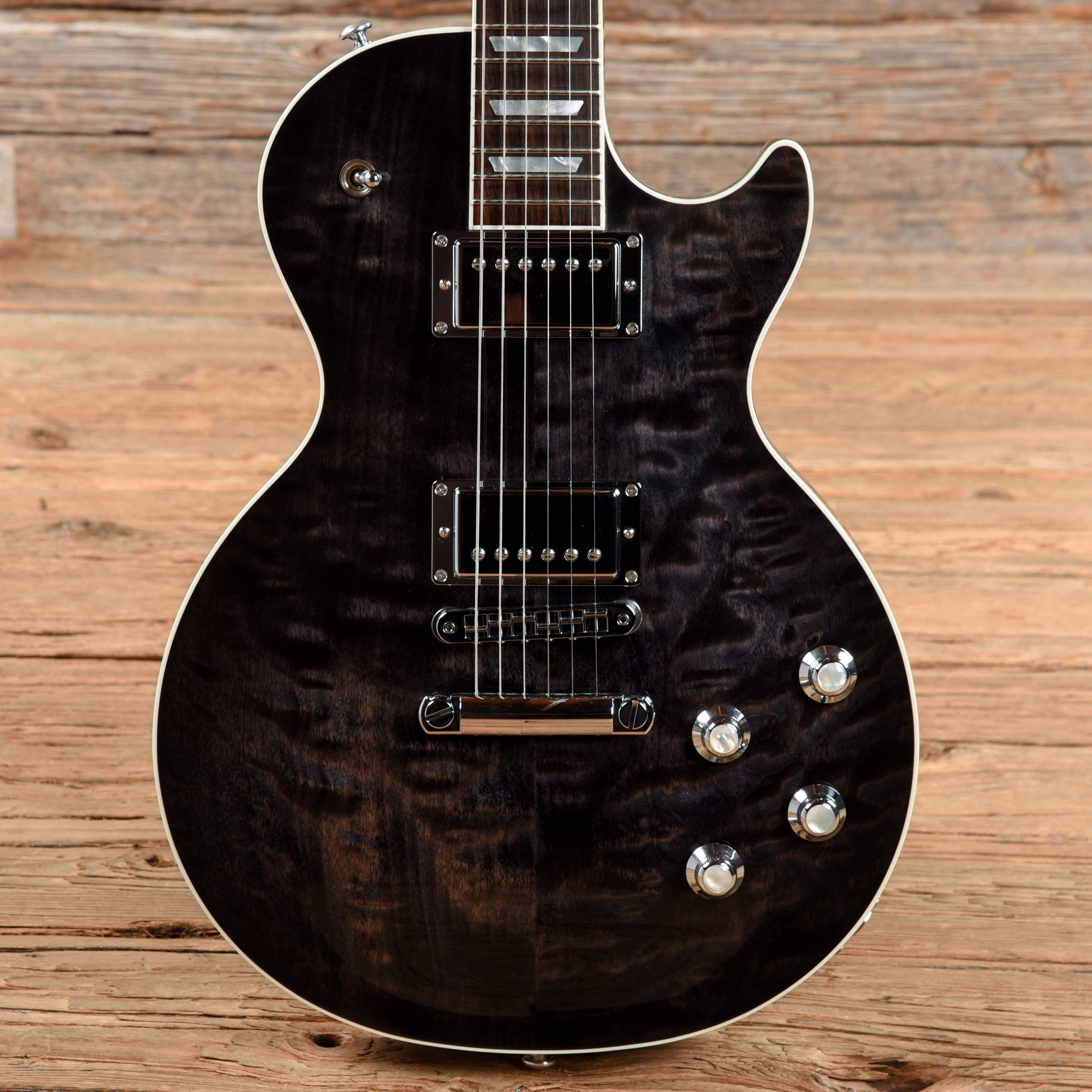 Gibson Limited Edition Les Paul Premium Quilt Translucent Ebony