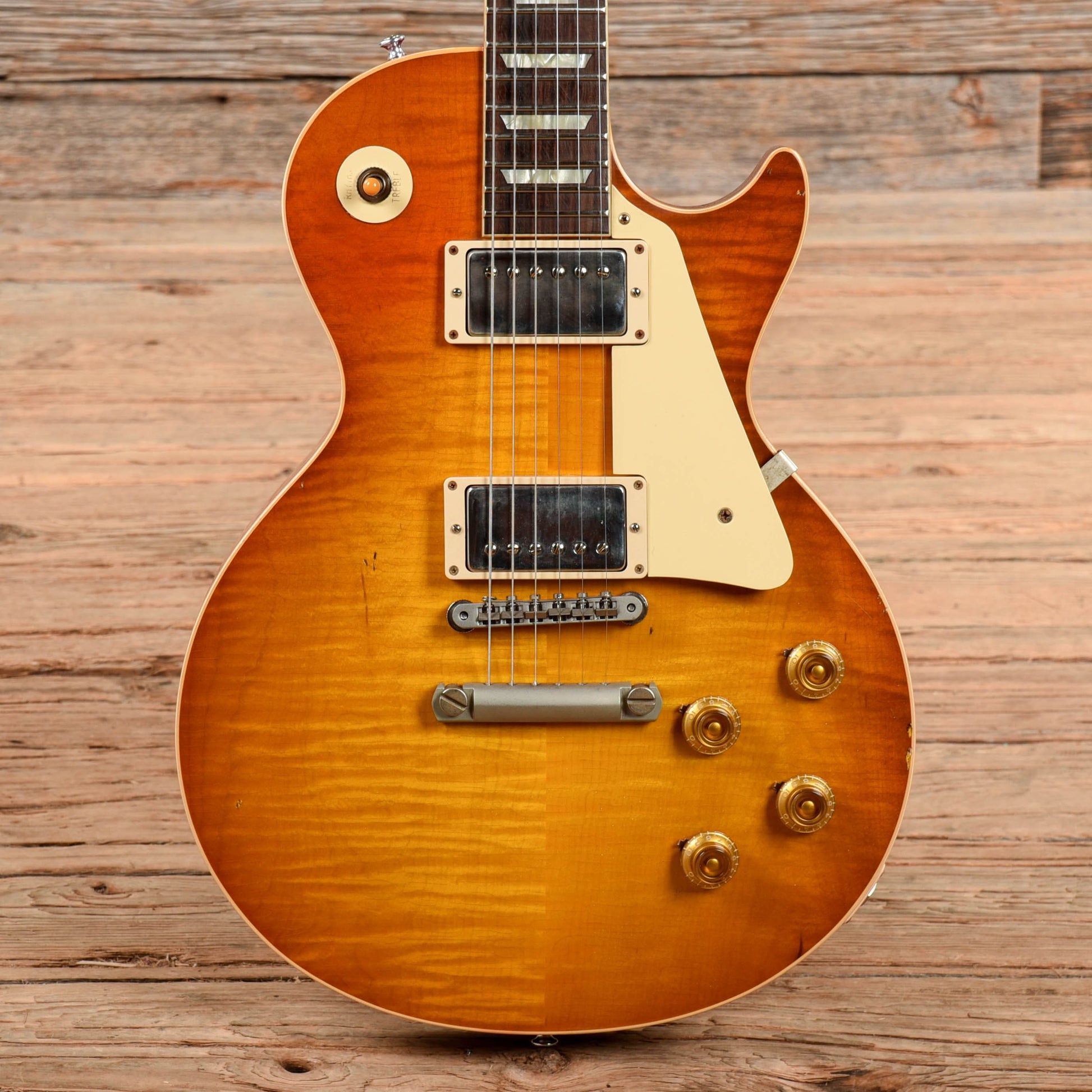 Gibson Mark Knopfler '58 Les Paul Standard #8 (Signed, Aged) Sunburst 2016 Electric Guitars / Solid Body