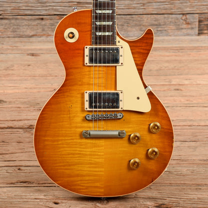 Gibson Mark Knopfler '58 Les Paul Standard #8 (Signed, Aged) Sunburst 2016 Electric Guitars / Solid Body