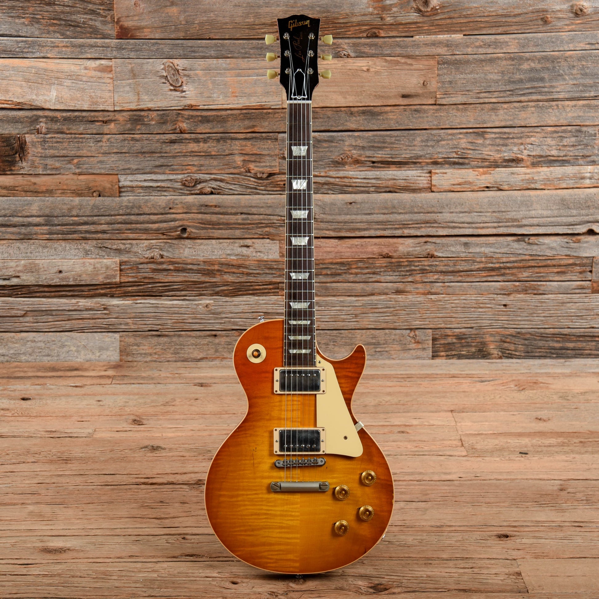 Gibson Mark Knopfler '58 Les Paul Standard #8 (Signed, Aged) Sunburst 2016 Electric Guitars / Solid Body