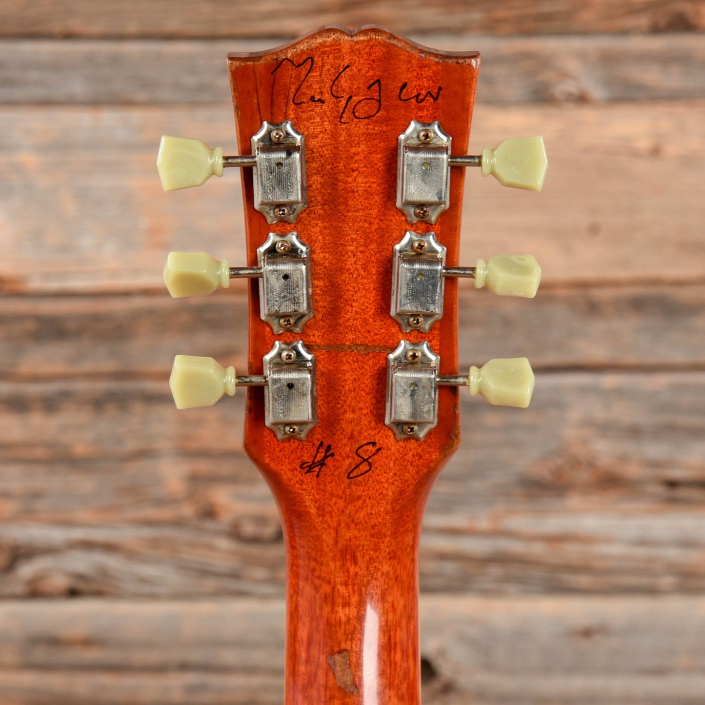 Gibson Mark Knopfler '58 Les Paul Standard #8 (Signed, Aged) Sunburst 2016 Electric Guitars / Solid Body