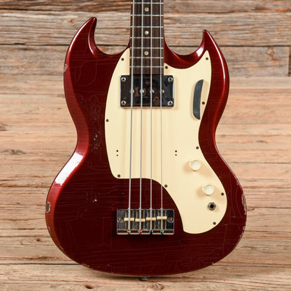 Gibson Melody Maker Bass Sparkling Burgundy 1970 Electric Guitars / Solid Body