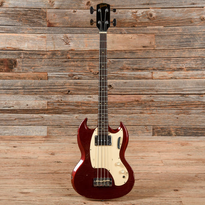 Gibson Melody Maker Bass Sparkling Burgundy 1970 Electric Guitars / Solid Body