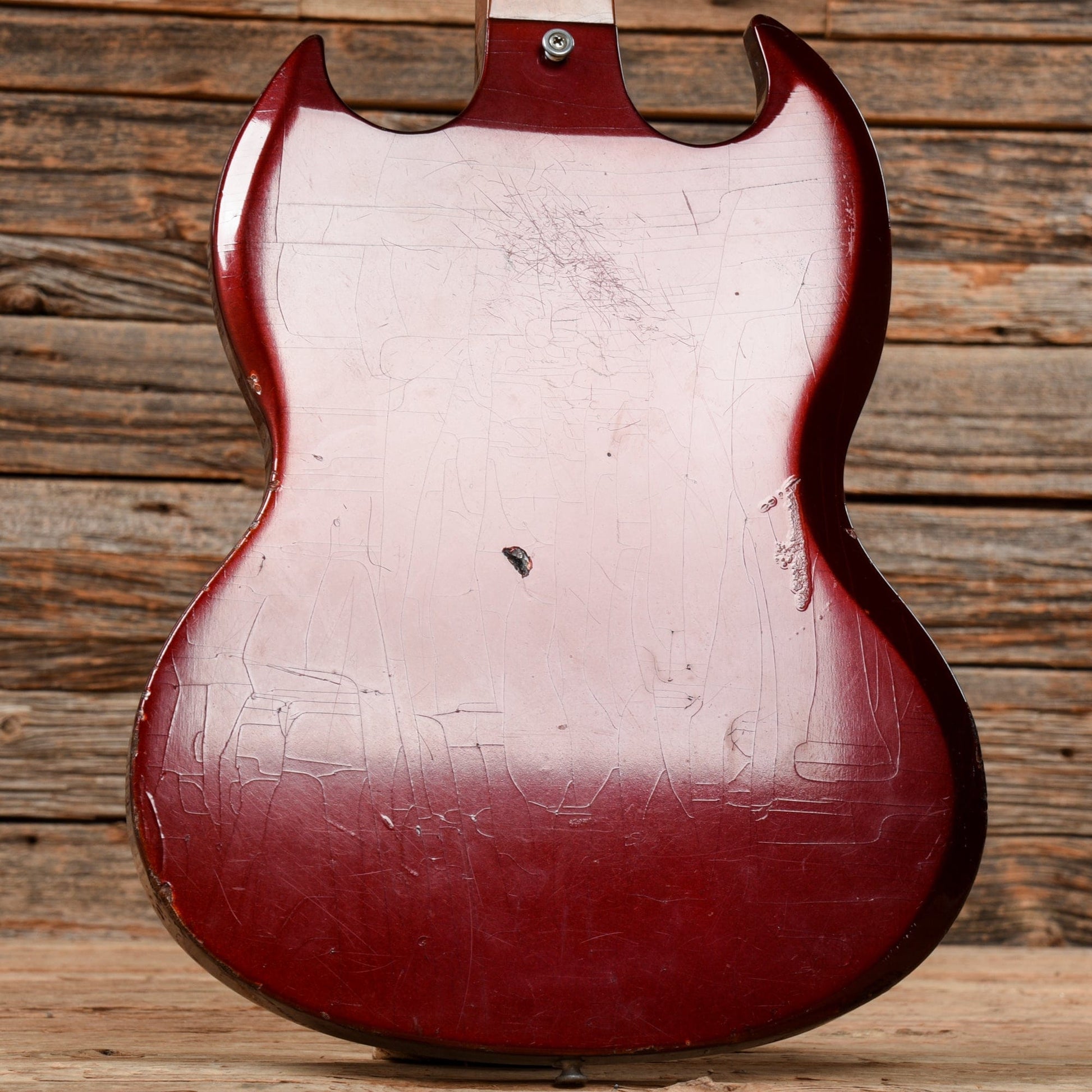 Gibson Melody Maker Bass Sparkling Burgundy 1970 Electric Guitars / Solid Body