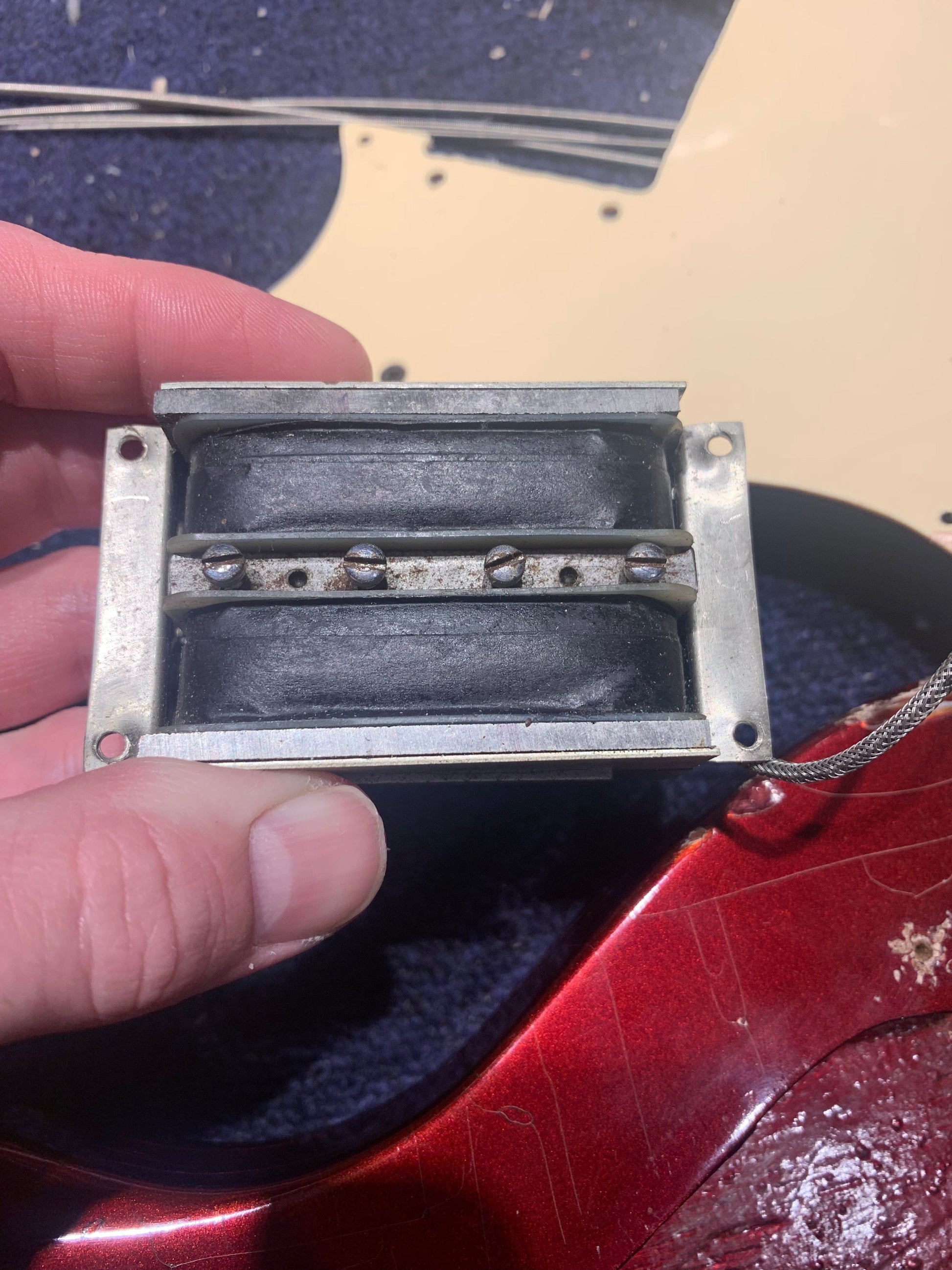 Gibson Melody Maker Bass Sparkling Burgundy 1970 Electric Guitars / Solid Body