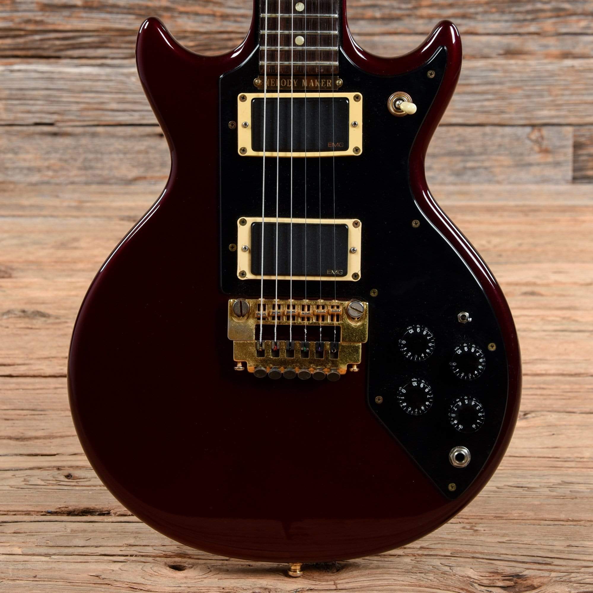 Gibson Melody Maker w/gold hardware Wine Red 1960s Electric Guitars / Solid Body