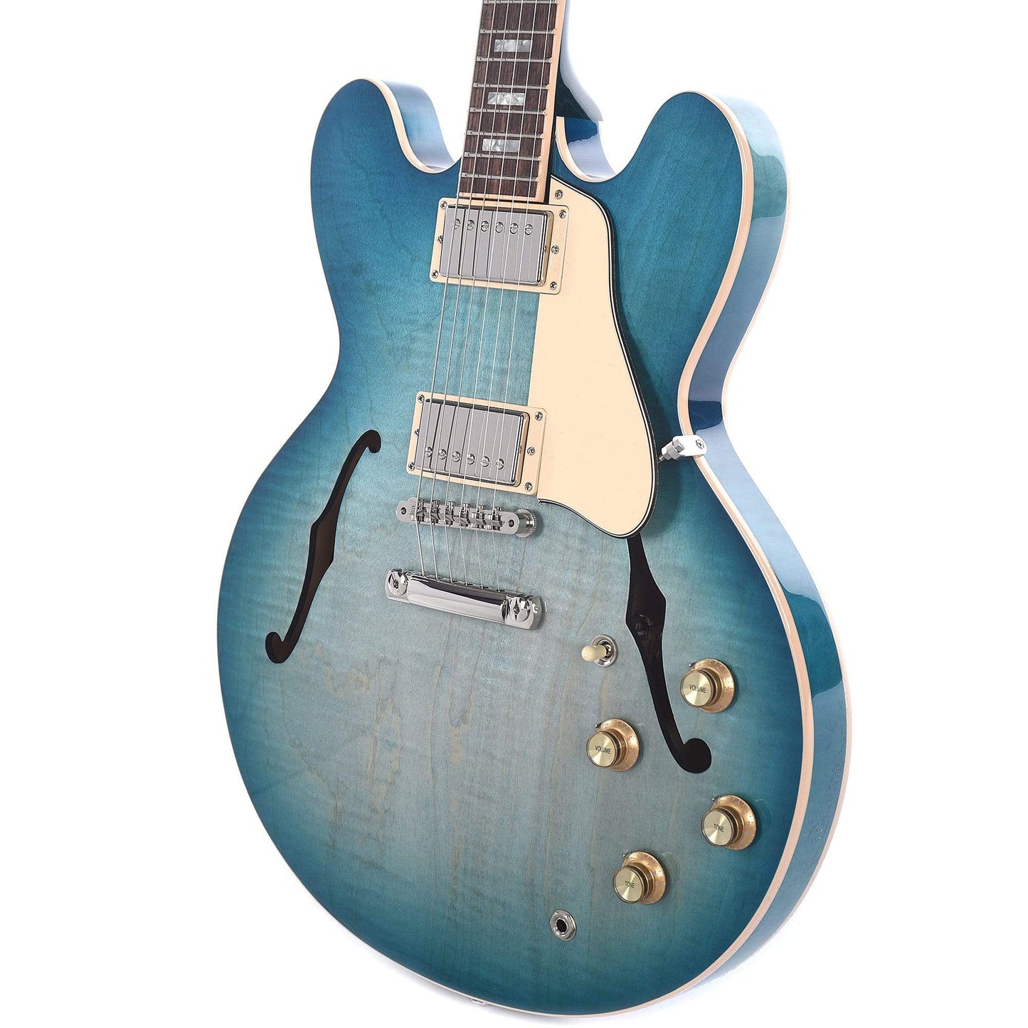 Gibson Memphis 2019 Limited ES-335 Figured Glacier Blue Electric Guitars / Solid Body