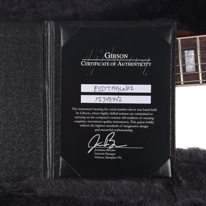 Gibson Memphis 2019 Limited ES-335 Figured Glacier Blue Electric Guitars / Solid Body