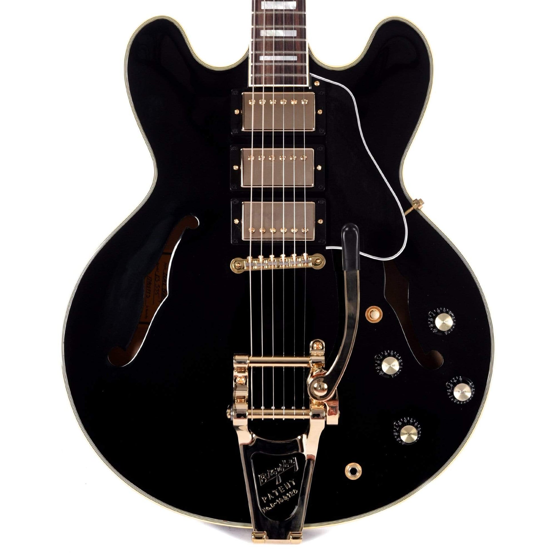 Gibson Memphis 2019 Limited ES-355 Black Beauty w/Bigsby Electric Guitars / Solid Body