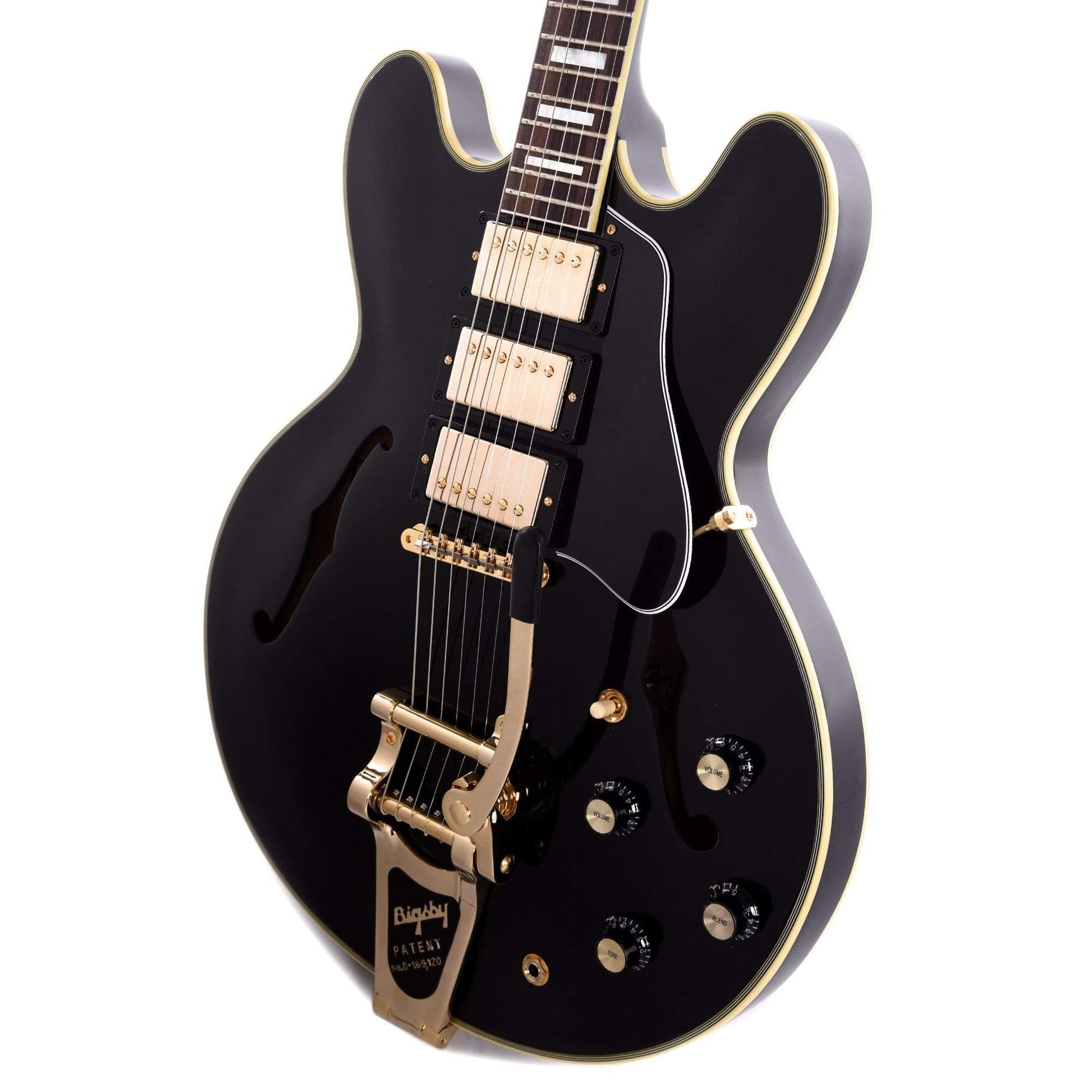 Gibson Memphis 2019 Limited ES-355 Black Beauty w/Bigsby Electric Guitars / Solid Body