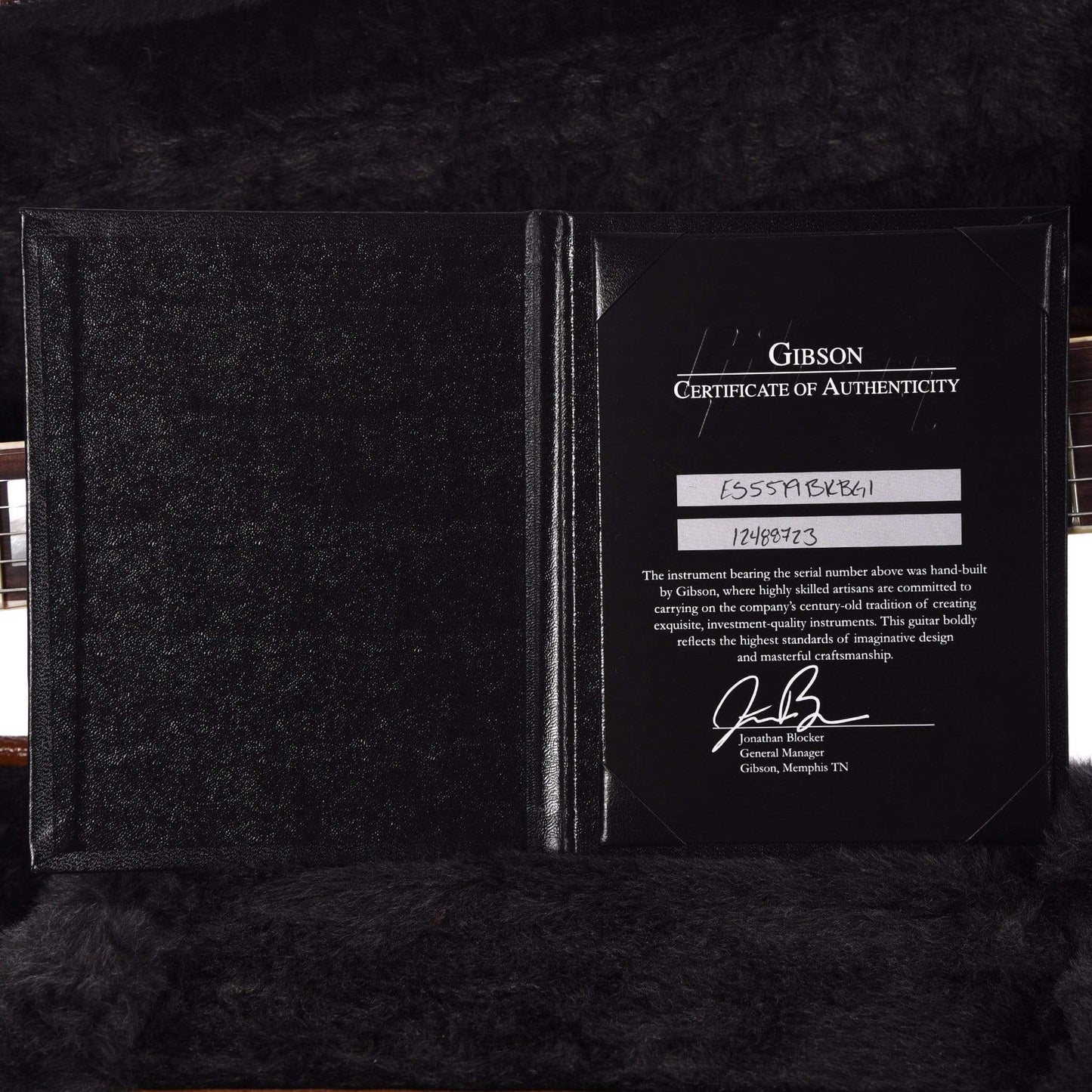 Gibson Memphis 2019 Limited ES-355 Black Beauty w/Bigsby Electric Guitars / Solid Body