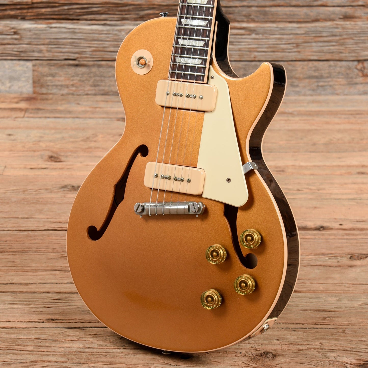 Gibson Memphis ES-Les Paul P90 Goldtop 2014 Electric Guitars / Solid Body