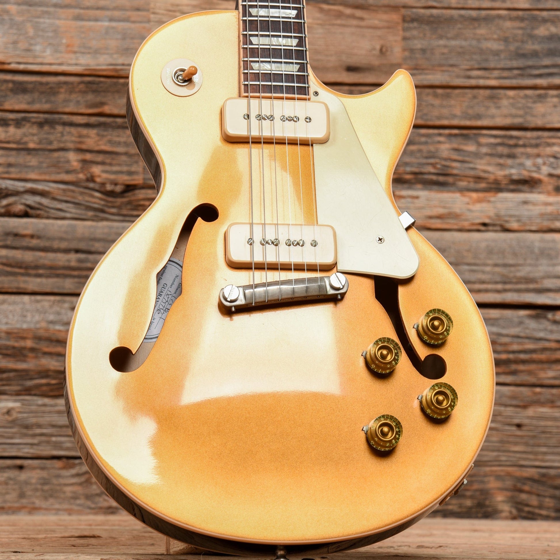 Gibson Memphis ES-Les Paul P90 Goldtop 2014 Electric Guitars / Solid Body