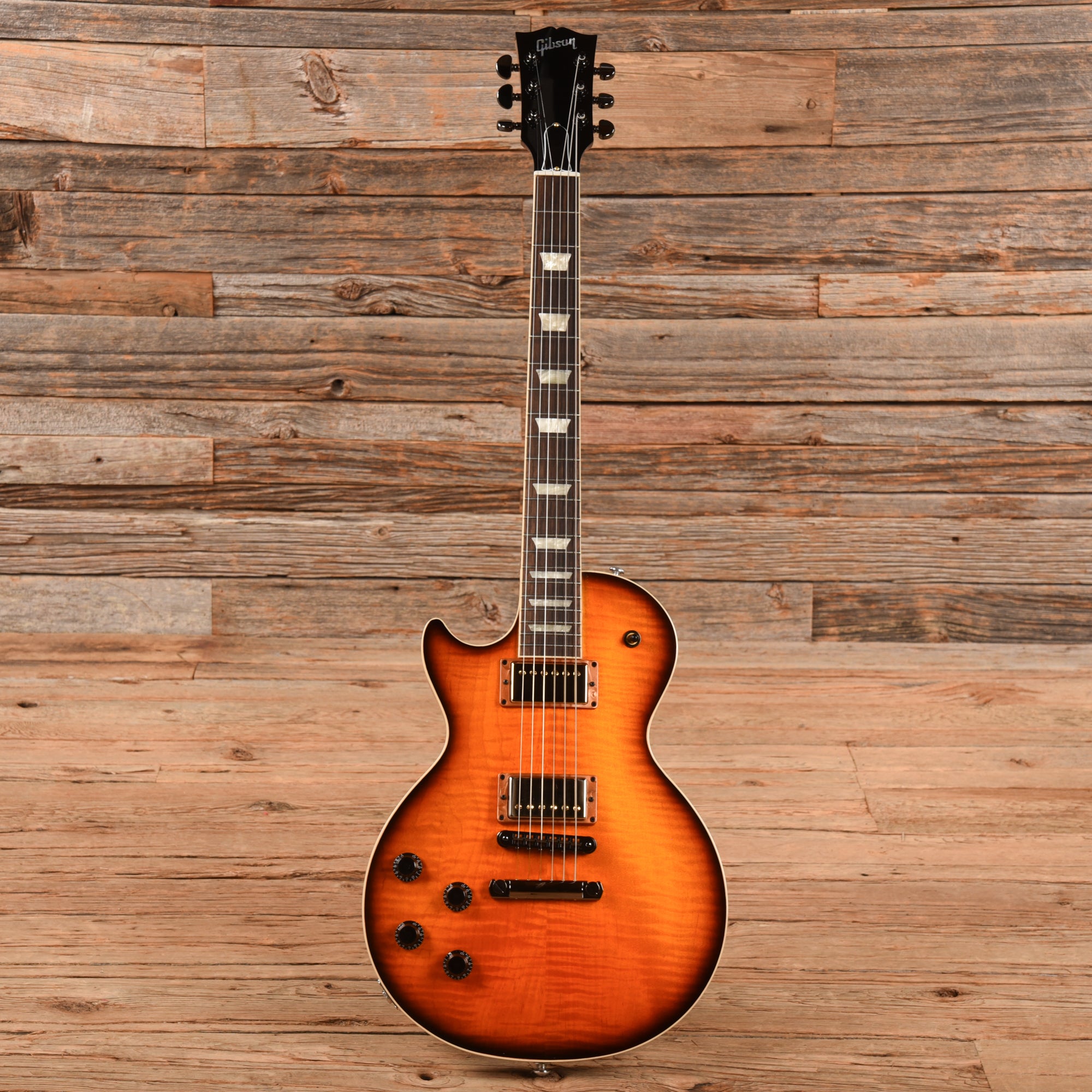 Gibson Mod Shop Les Paul Standard Orange Sparkle Burst 2022 LEFTY Electric Guitars / Solid Body