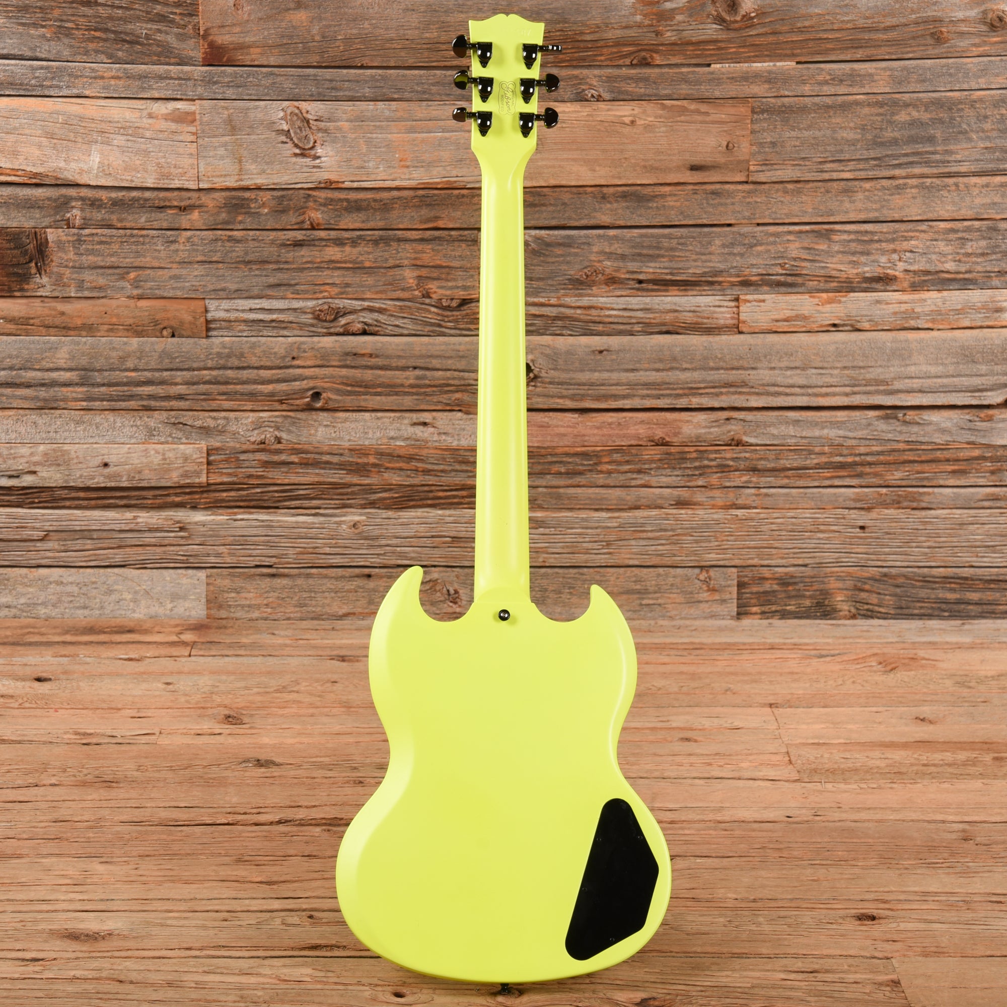 Gibson Mod Shop SG Standard Uranium Yellow 2021 LEFTY Electric Guitars / Solid Body