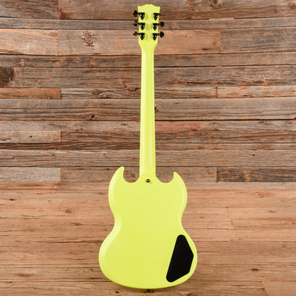 Gibson Mod Shop SG Standard Uranium Yellow 2021 LEFTY Electric Guitars / Solid Body