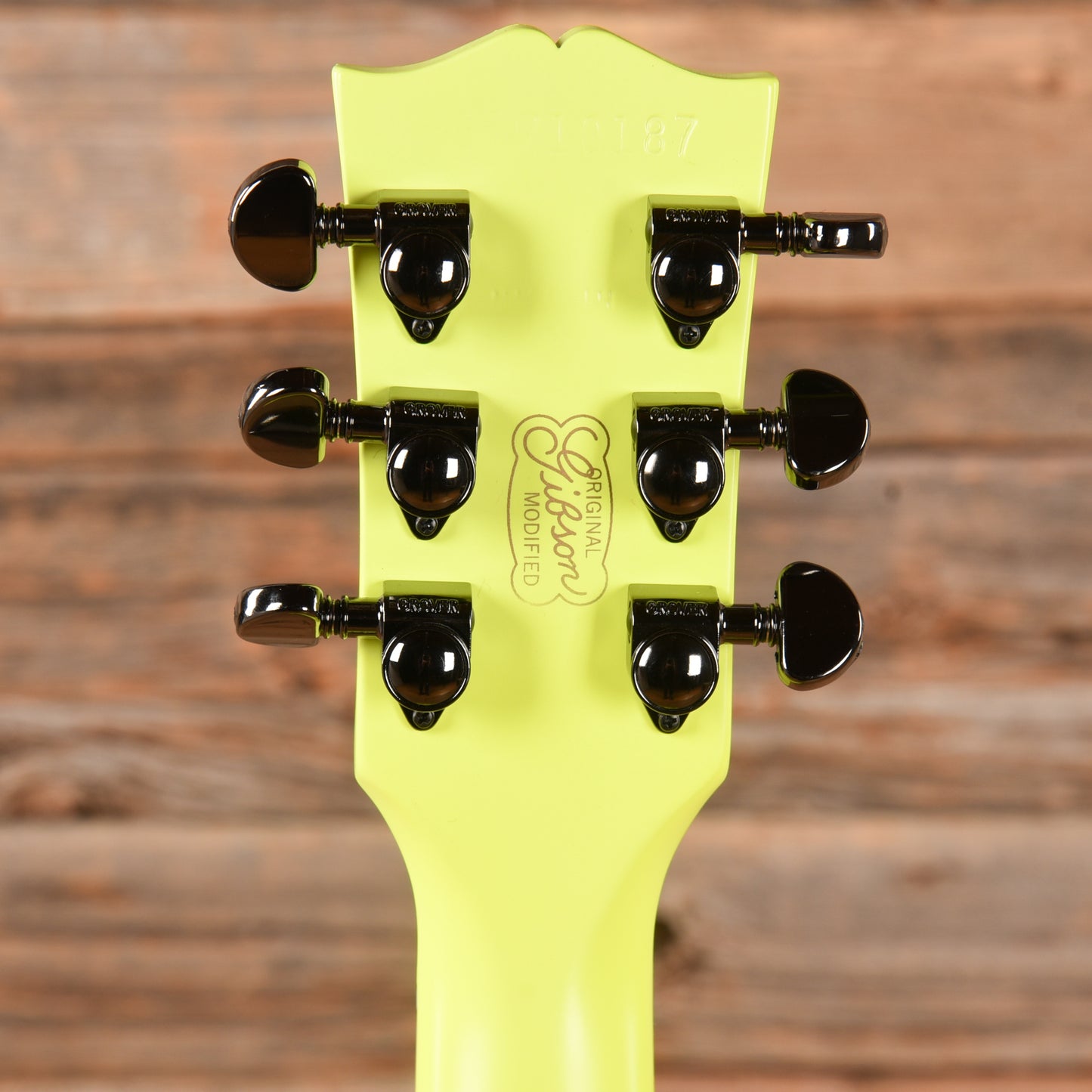 Gibson Mod Shop SG Standard Uranium Yellow 2021 LEFTY Electric Guitars / Solid Body