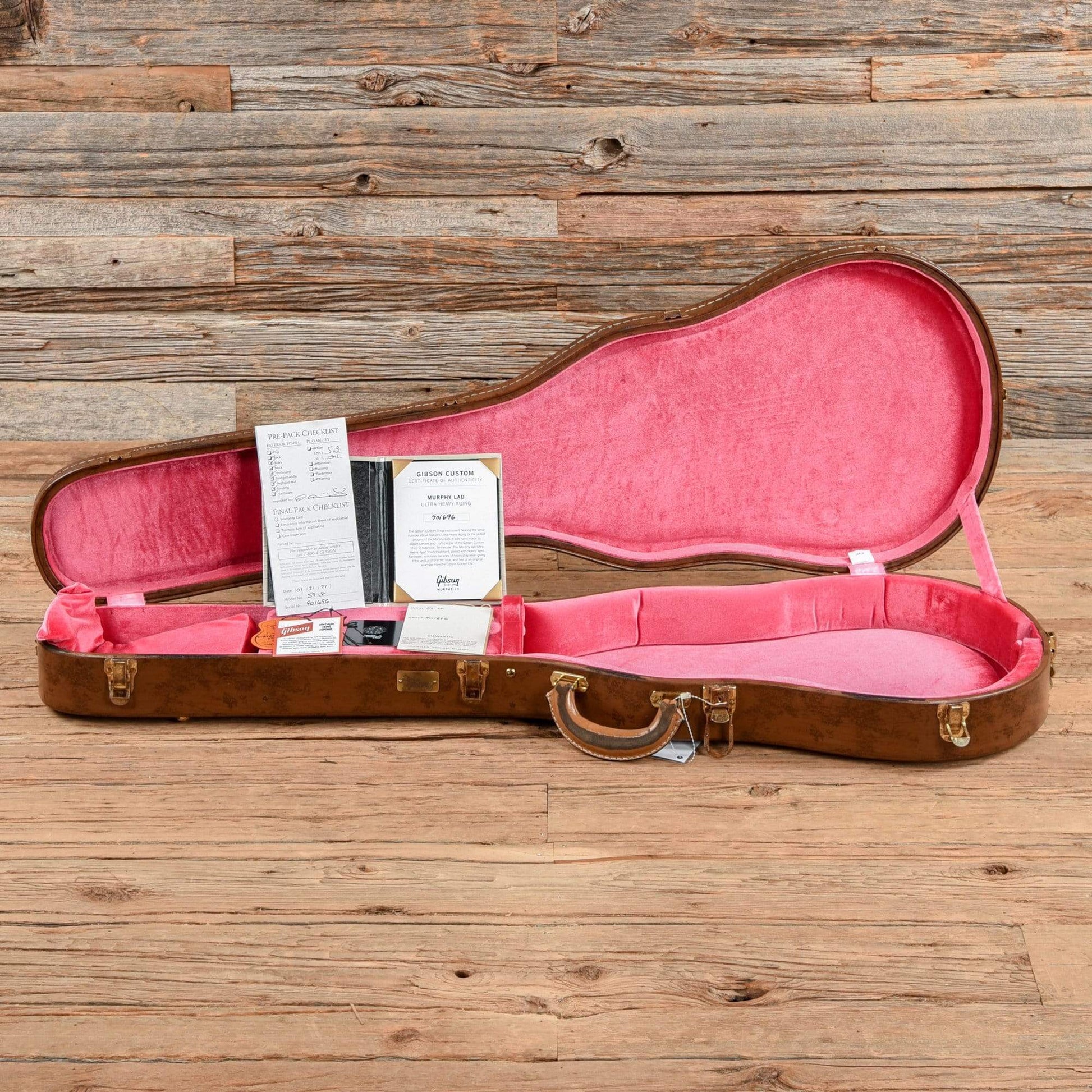 Gibson Murphy Lab 1959 Les Paul Standard Ultra Heavy Aged Kindred Burst 2020 Electric Guitars / Solid Body