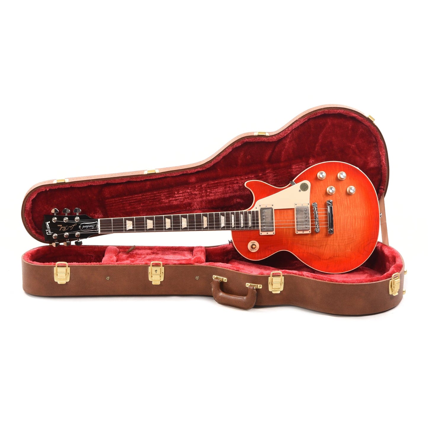 Gibson Original Les Paul Standard '60s Tomato Soup Burst Electric Guitars / Solid Body