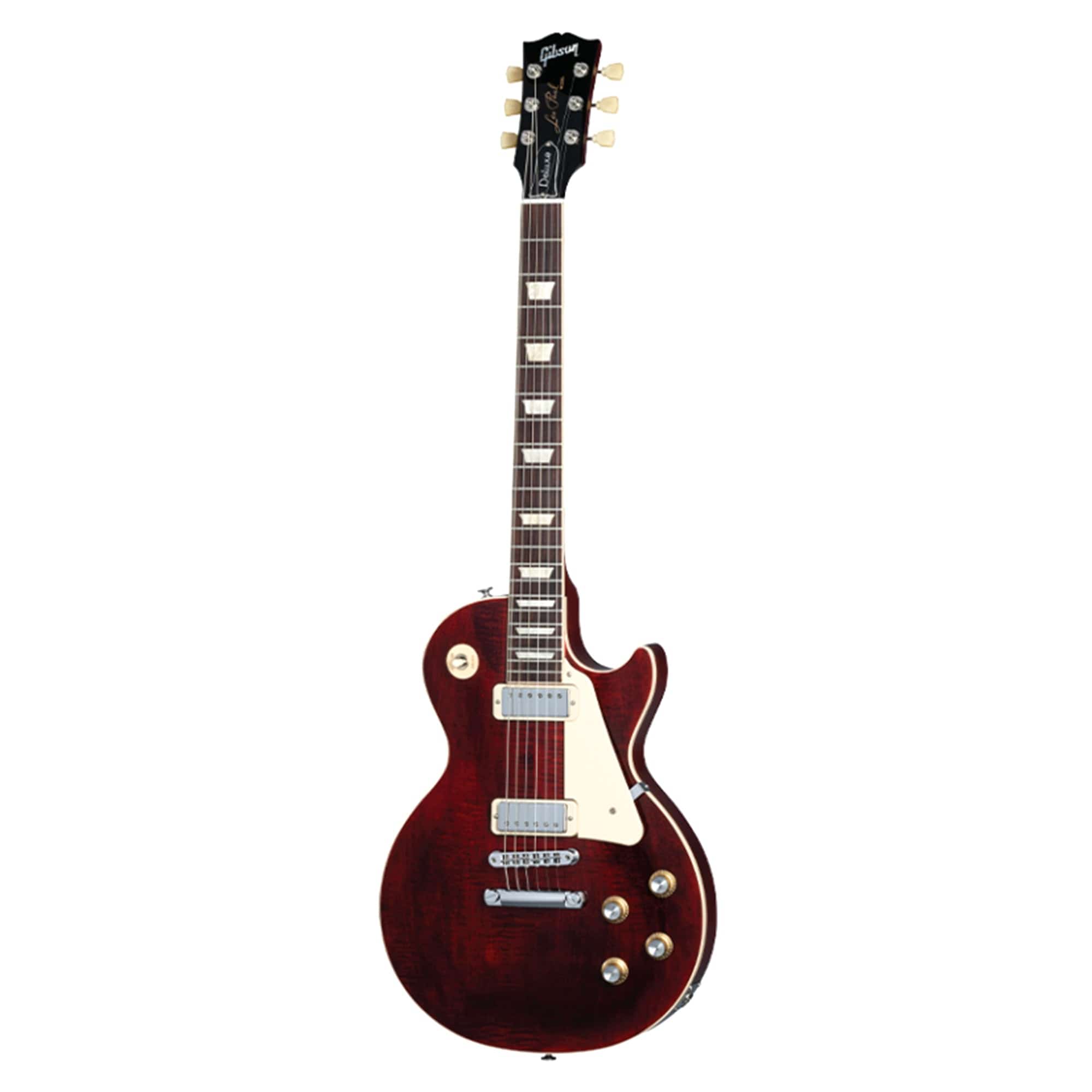 Gibson Original Les Paul Standard '70s Deluxe Wine Red Electric Guitars / Solid Body