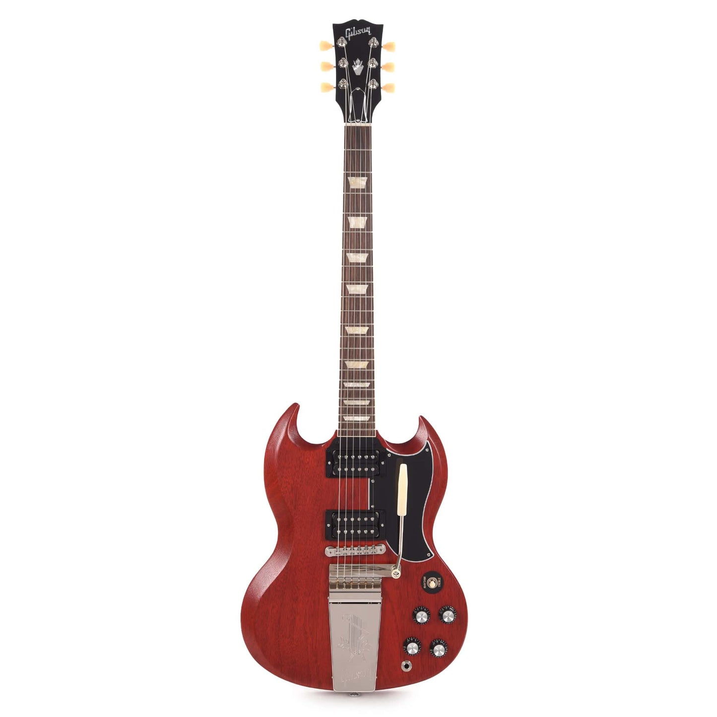 Gibson Original SG Standard '61 Maestro Vibrola Faded Vintage Cherry Electric Guitars / Solid Body