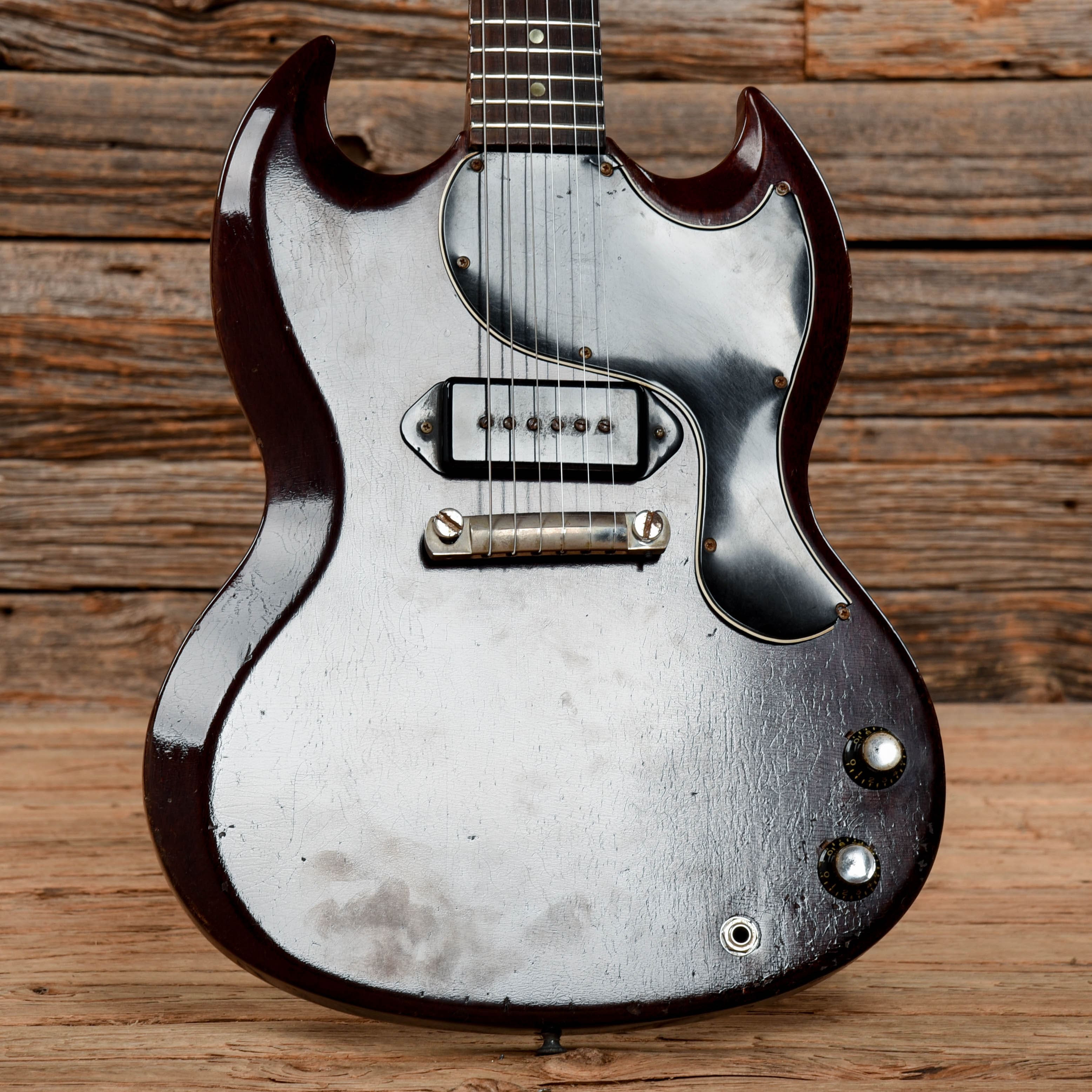 Gibson SG Junior Cherry 1964 Electric Guitars / Solid Body