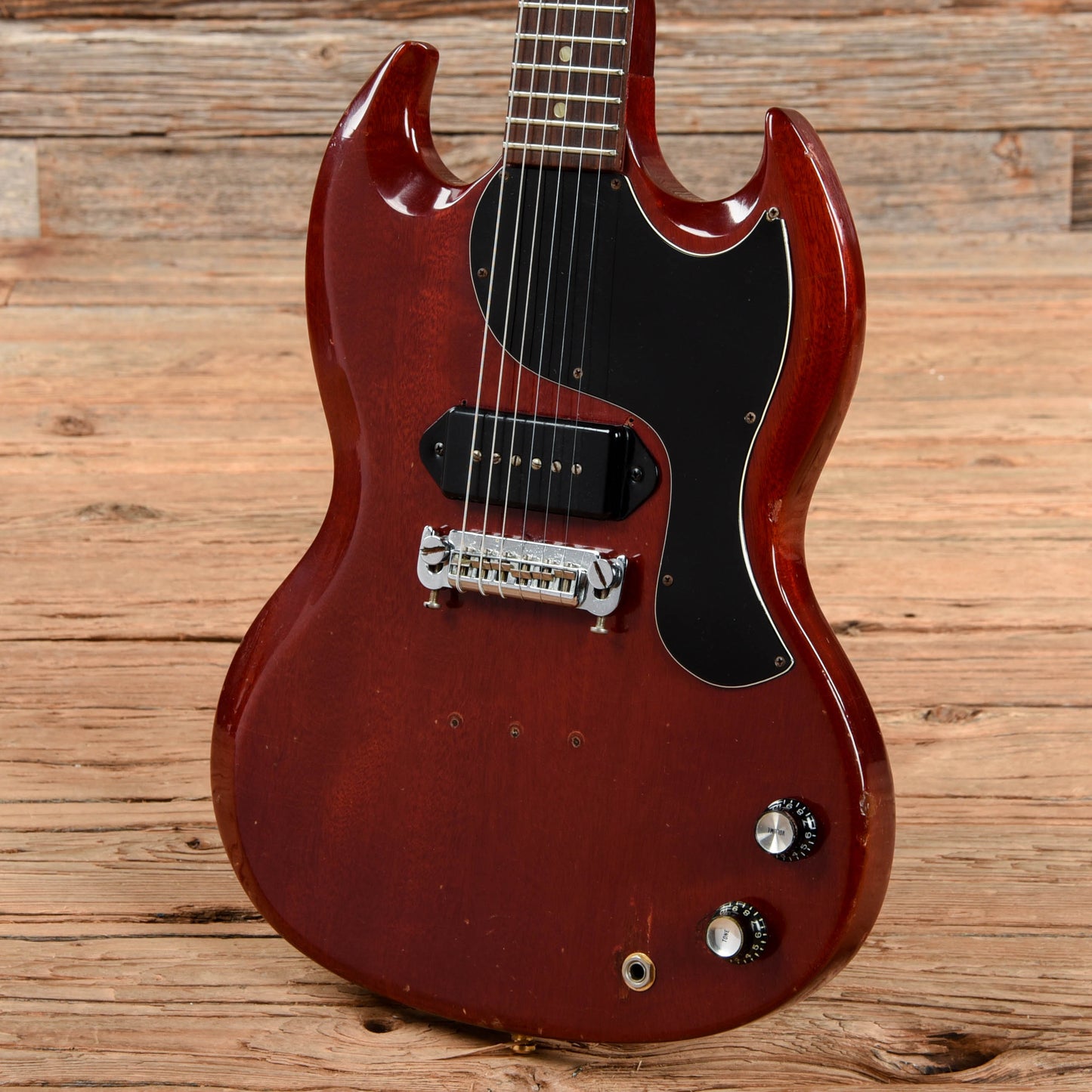 Gibson SG Junior Cherry 1966 Electric Guitars / Solid Body