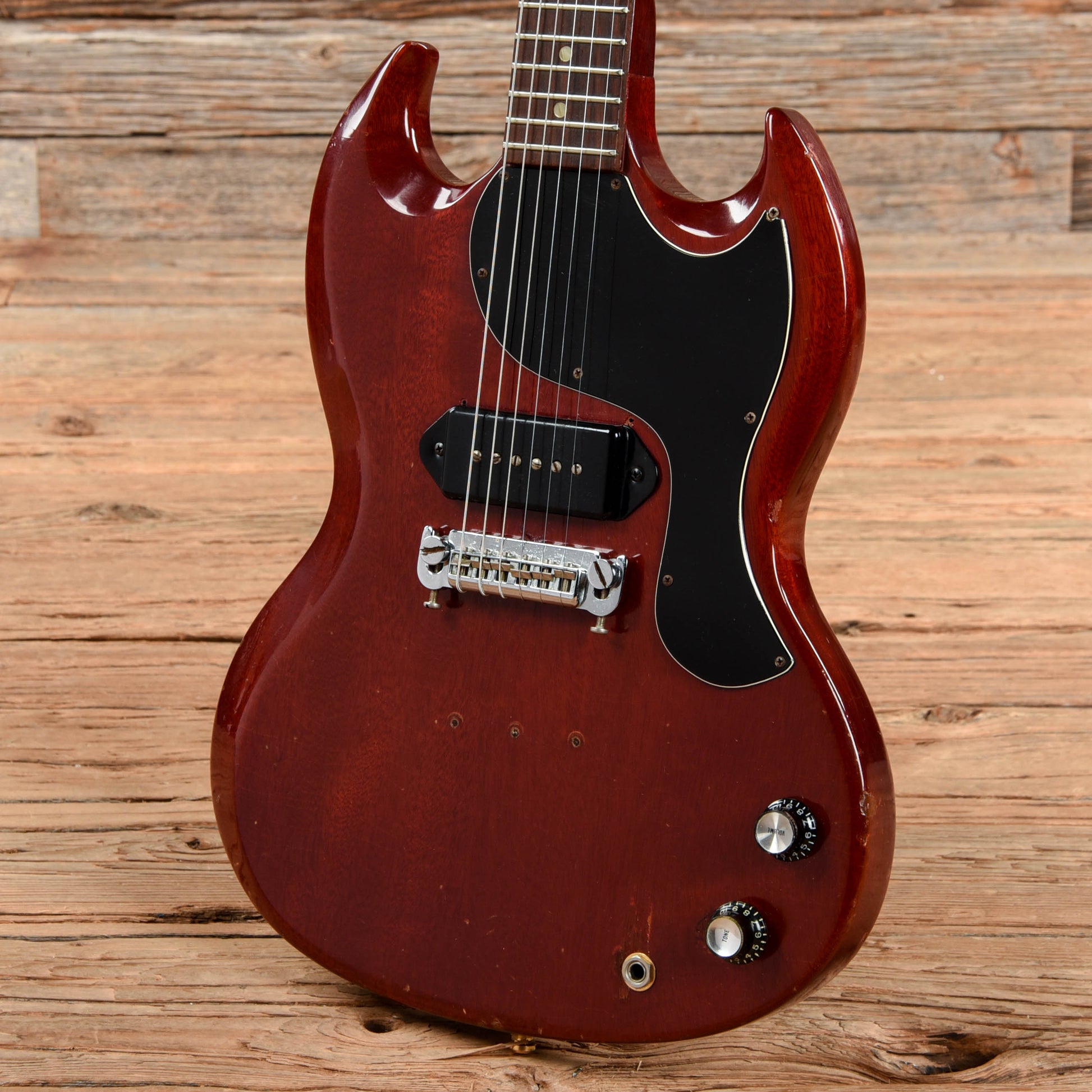 Gibson SG Junior Cherry 1966 Electric Guitars / Solid Body