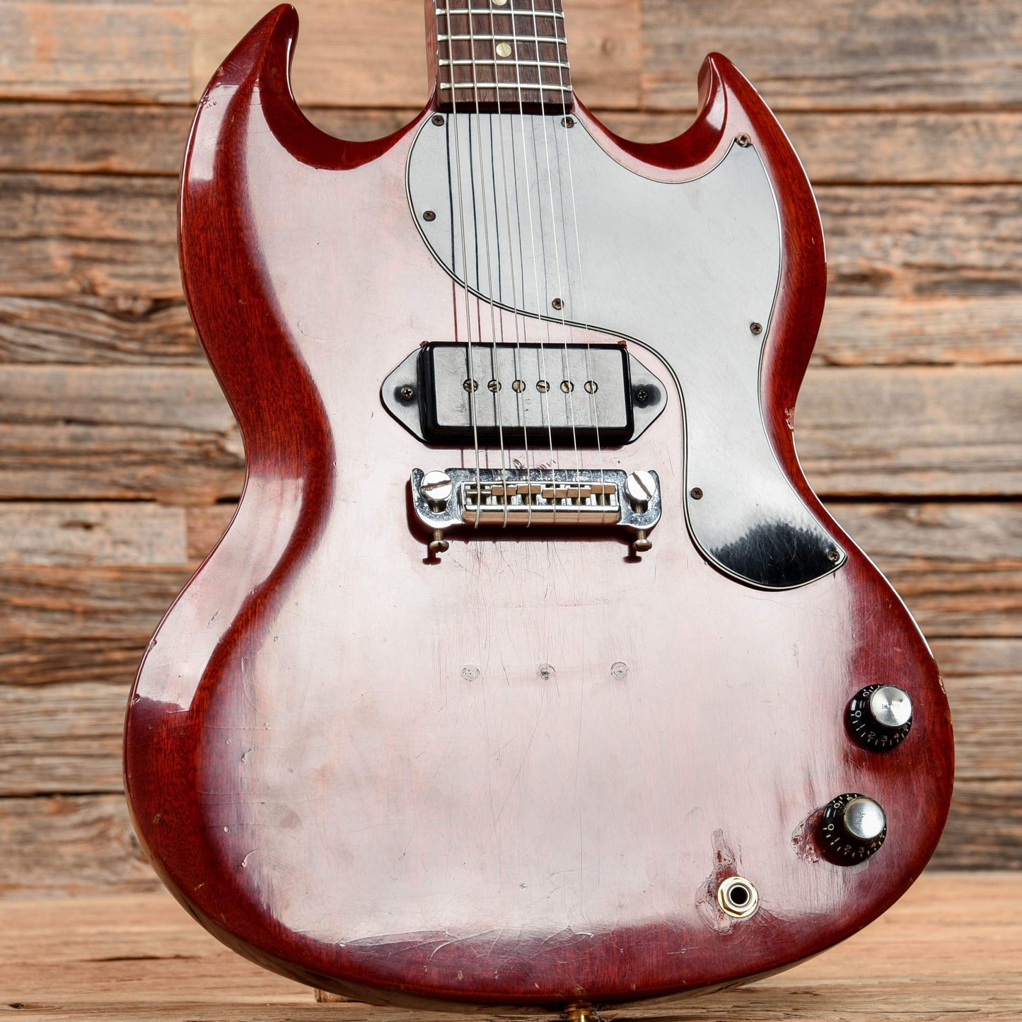 Gibson SG Junior Cherry 1966 Electric Guitars / Solid Body