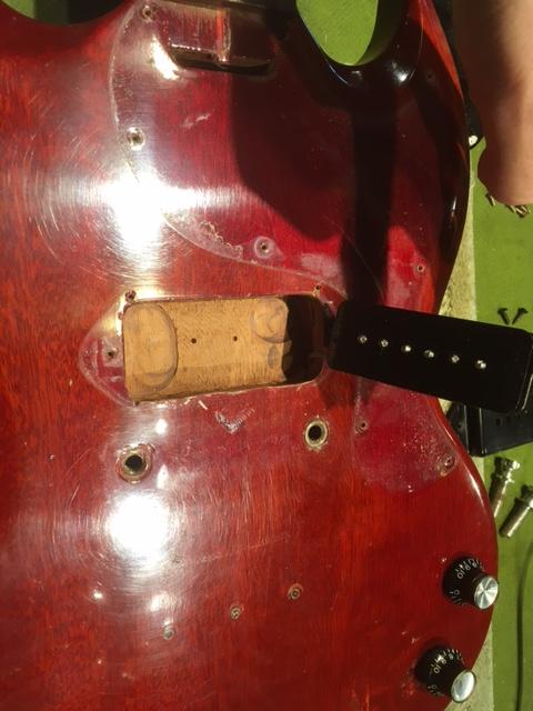 Gibson SG Junior Cherry 1966 Electric Guitars / Solid Body