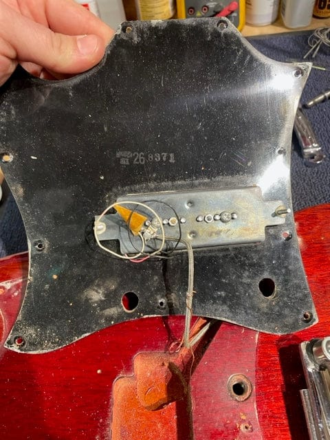 Gibson SG Junior Cherry 1968 Electric Guitars / Solid Body