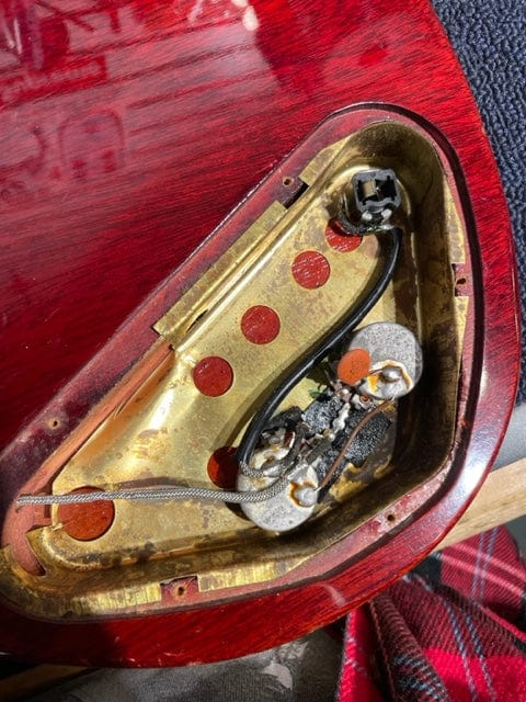 Gibson SG Junior Cherry 1968 Electric Guitars / Solid Body